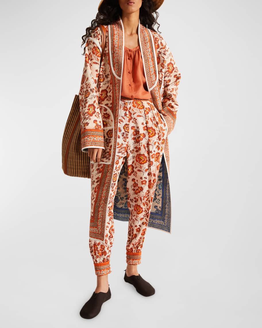 Loro Piana o1srvl11e0824 Karlie Reversible Coat in Multicolor Size XXL / US 16-18 / IT 52-54 - 2 Thumbnail