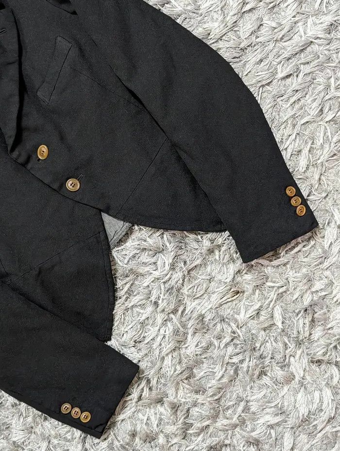 Comme des Garcons S/S 2004 Comme Des Garcons Cropped Tail Jacket Outerwear Size M / US 6-8 / IT 42-44 - 4 Thumbnail