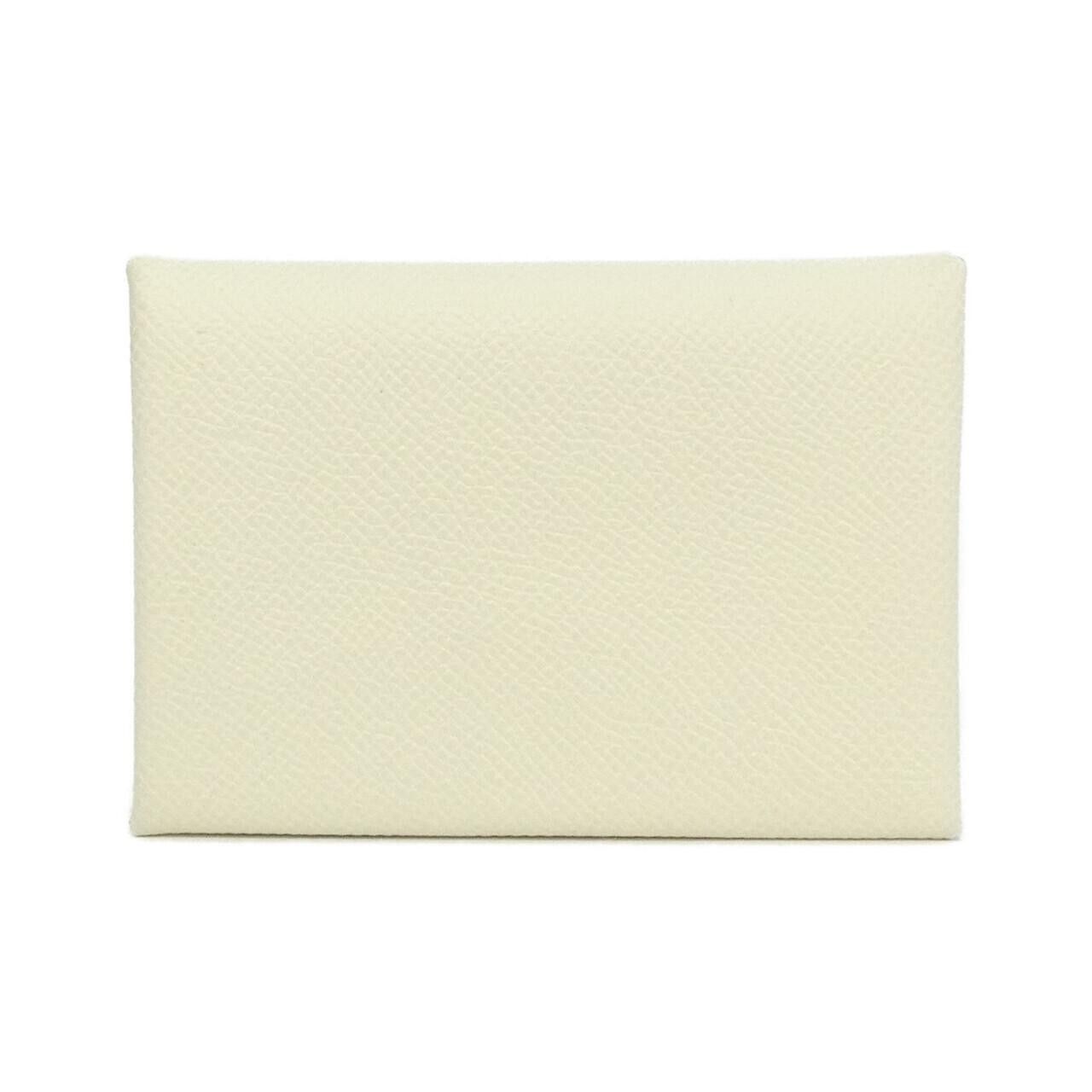 Hermes Hermes Hermes Calvi Duo Verso Epsom Card Case Leather Coin Case U DUTY FREE for USA Size ONE SIZE - 1 Thumbnail