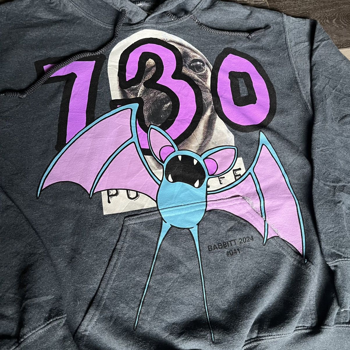 Asspizza × Vintage Vintage Asspizza Babbitt Revived Pokemon Zubat Logo Hoodie Size US S / EU 44-46 / 1 - 2 Thumbnail