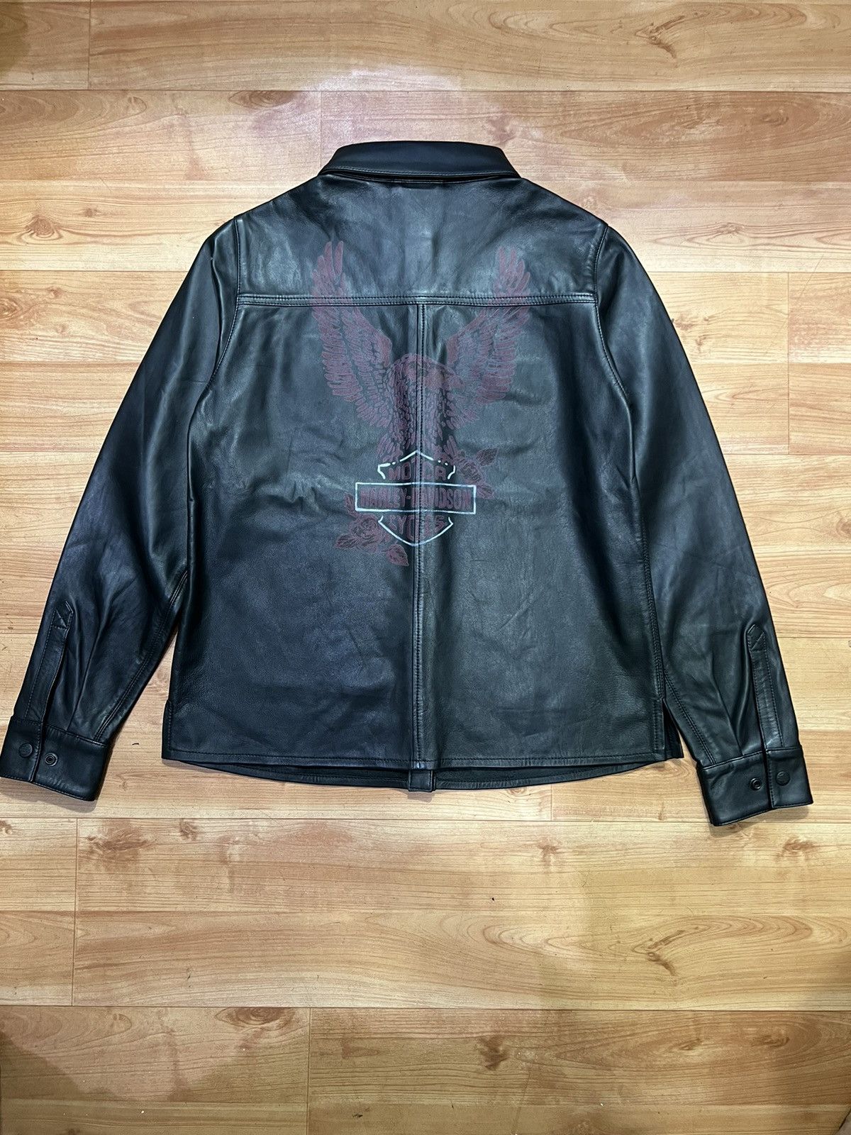 Harley Davidson Harley Davidson leather jacket Size M / US 6-8 / IT 42-44 - 4 Thumbnail