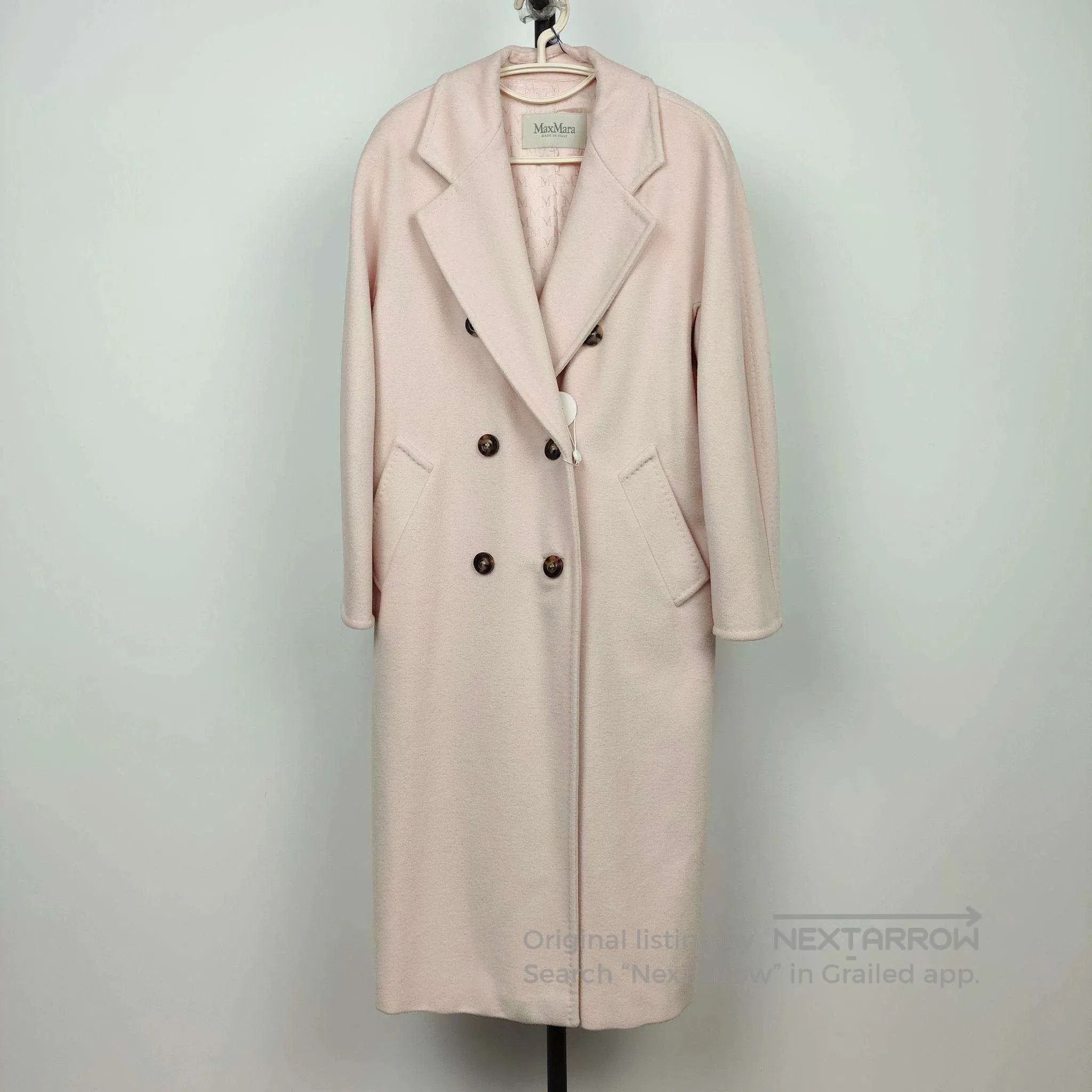 Other MAXmara Long Pink Wool Coat. Size US L / EU 52-54 / 3 - 1 Thumbnail