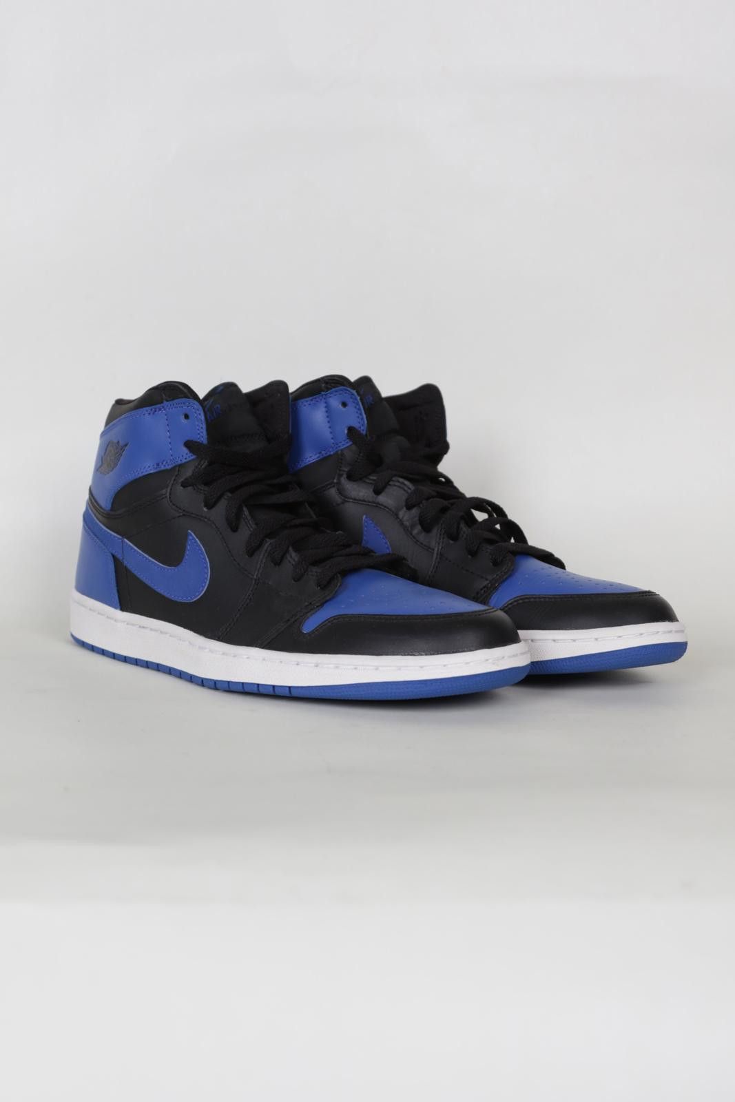 Nike 01' Nike x Air Jordan 1 Royal High-Top Sneakers Size US 12 / EU 45 - 1 Thumbnail