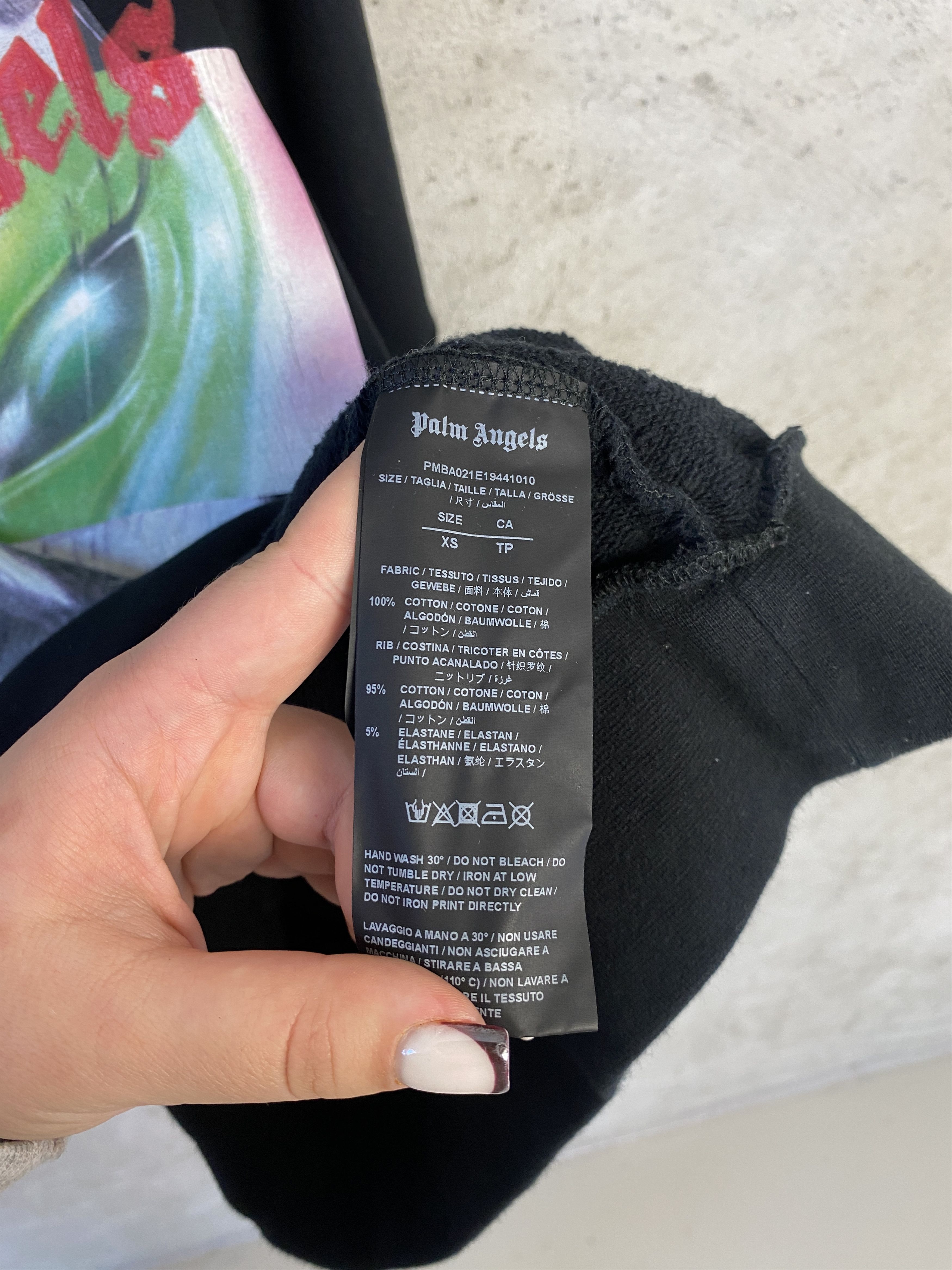 Palm Angels Palm Angels Alien graphic sweatshirt crewneck oversize Size US XS / EU 42 / 0 - 4 Thumbnail
