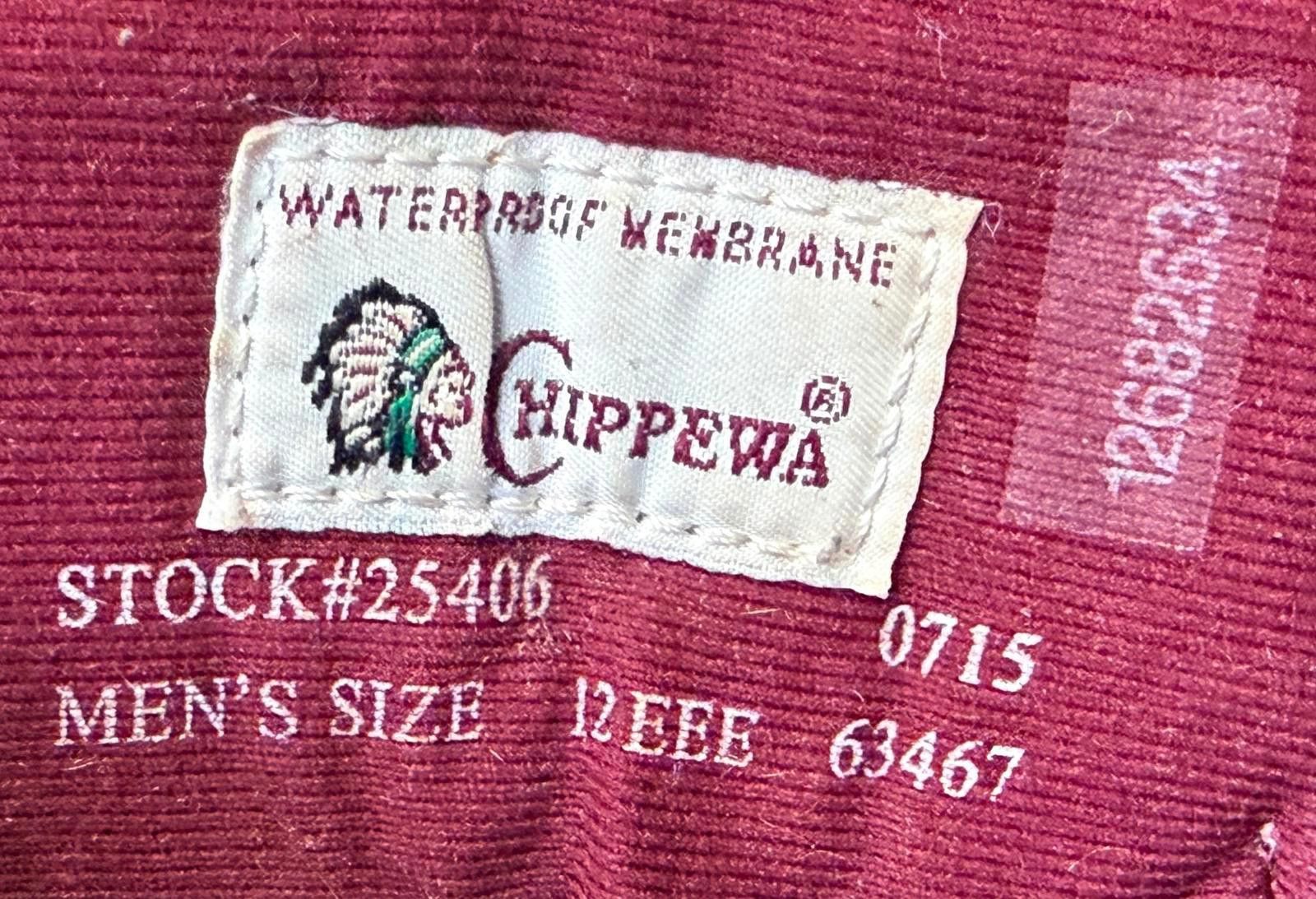 Other Chippewa Waterproof USA-Made 25406 Super Logger Boots 12EEE Size US 12 / EU 45 - 8 Thumbnail