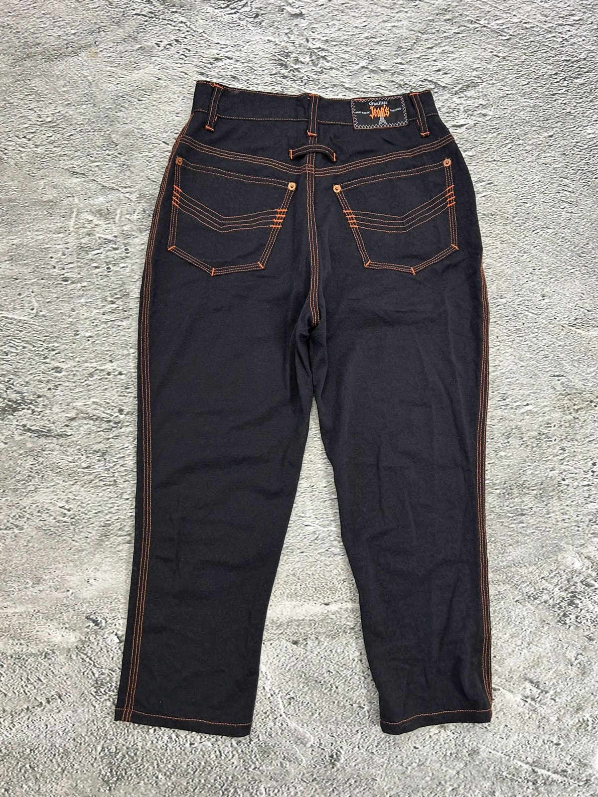 Jean Paul Gaultier Jean Paul Gaultier Mesh Pants floral black Size 26" / US 2 / IT 38 - 6 Thumbnail