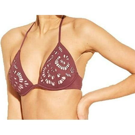 Other Shade & Shore Tropics Light Lift Laser Cut Triangle Bikini T Size ONE SIZE - 2 Thumbnail