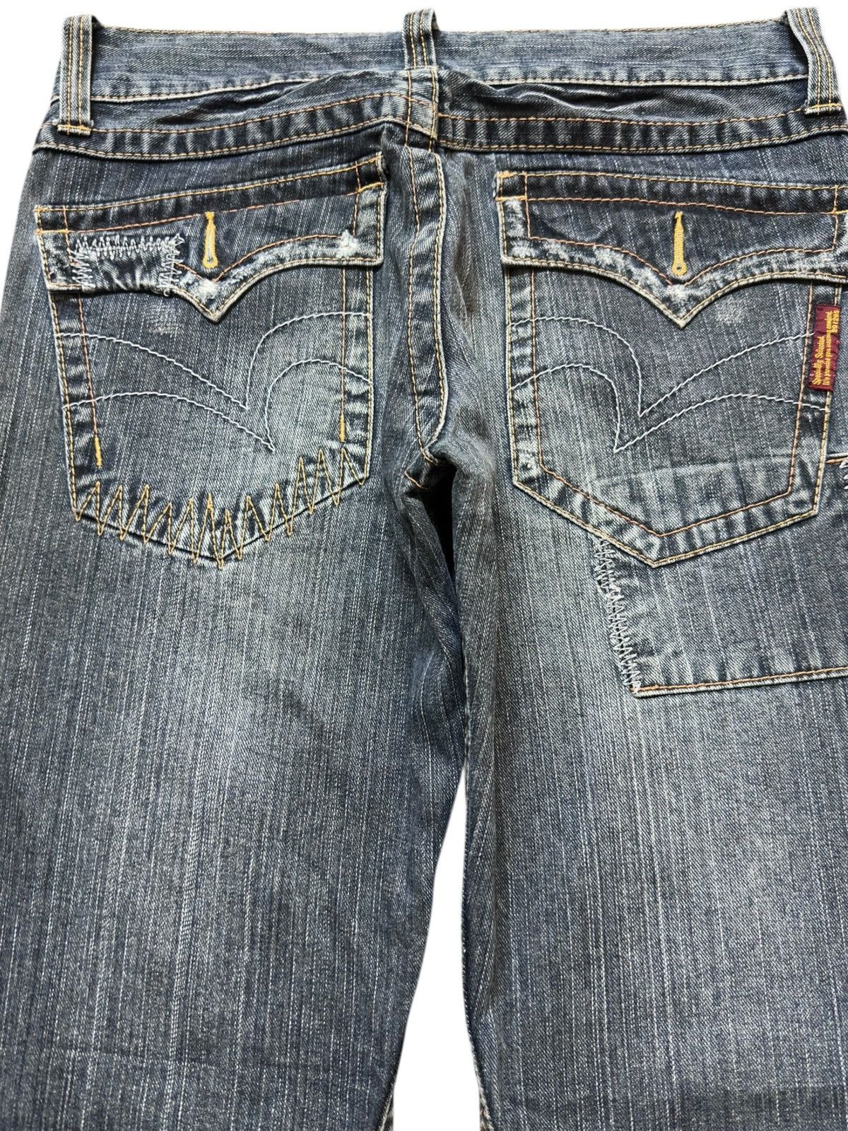 20471120 Vintage 291295 Homme Flare Boocut Grunge Denim Size US 32 / EU 48 - 7 Thumbnail