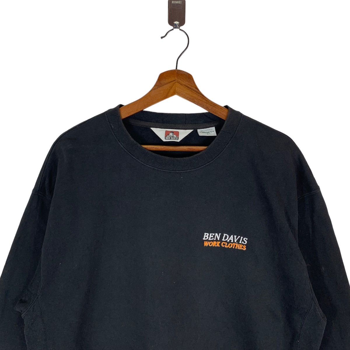 Ben Davis VINTAGE BEN DAVIS AMERICAN BRAND WORKERS CREWNECK Size US L / EU 52-54 / 3 - 6 Thumbnail