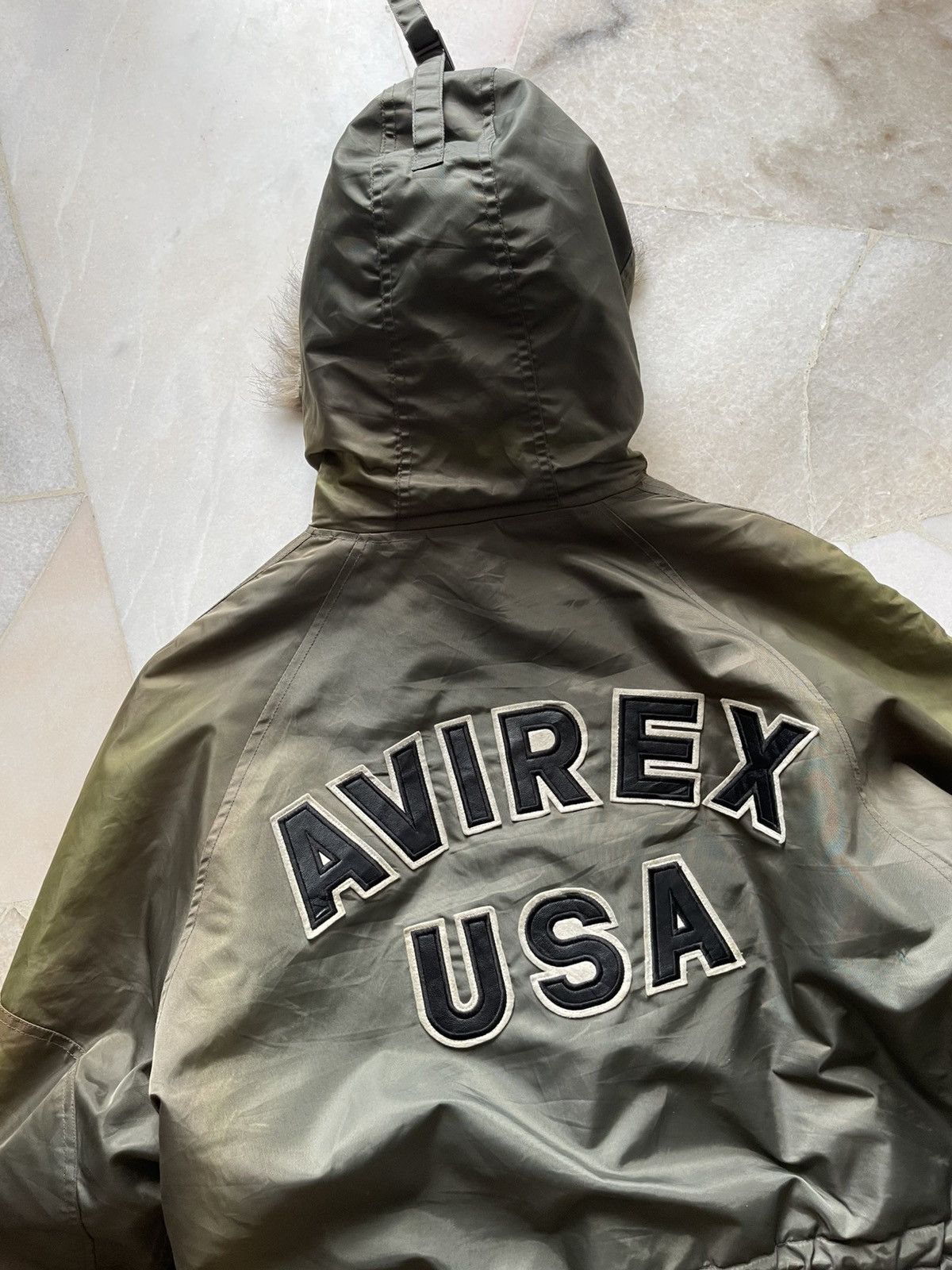 Avirex Vintage Avirex USA Parka Fur Jacket Size US XL / EU 56 / 4 - 16 Thumbnail
