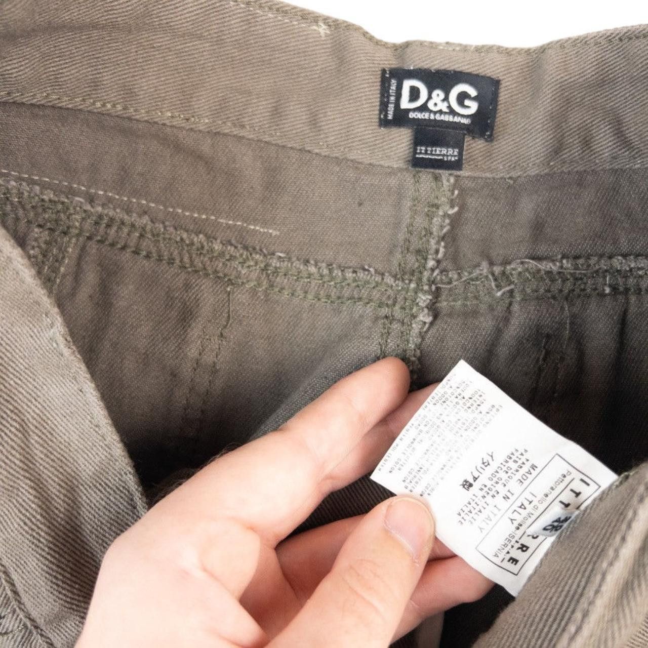 Dolce & Gabbana Vintage Archive Dolce & Gabbana Cargo Trousers Size W28 Size 28" / US 6 / IT 42 - 5 Thumbnail