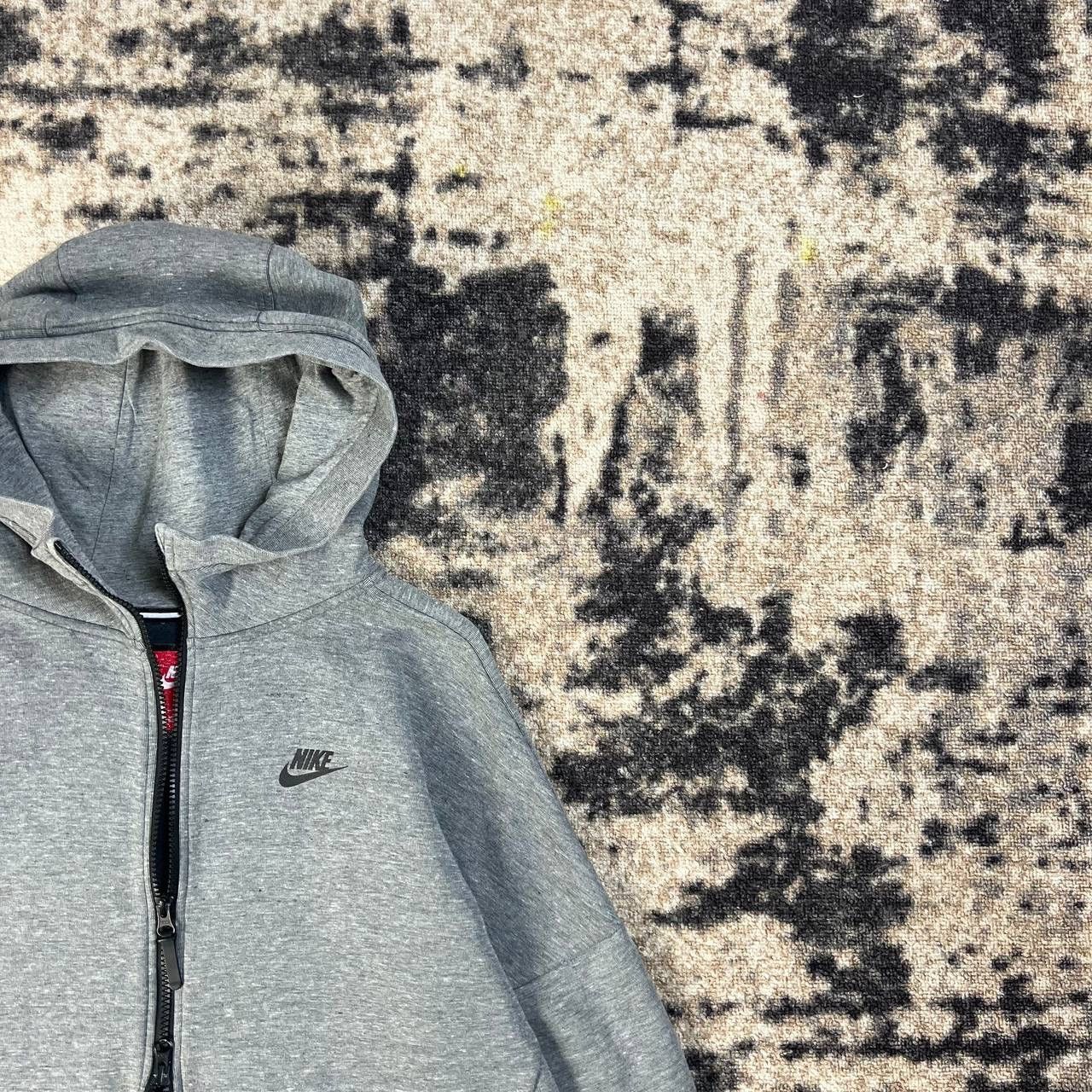 Nike Nike Tech Fleece Zip Up Distressed Style Hoodie Size S / US 4 / IT 40 - 2 Thumbnail