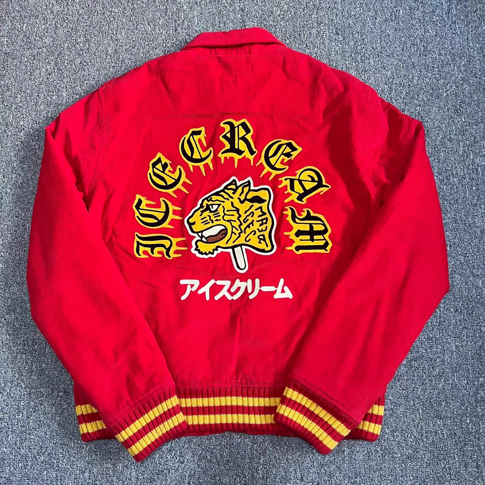 Billionaire Boys Club BBC ICECREAM Corduroy Embroidered Tiger Head Jacket Q7 Size US M / EU 48-50 / 2 - 2 Thumbnail