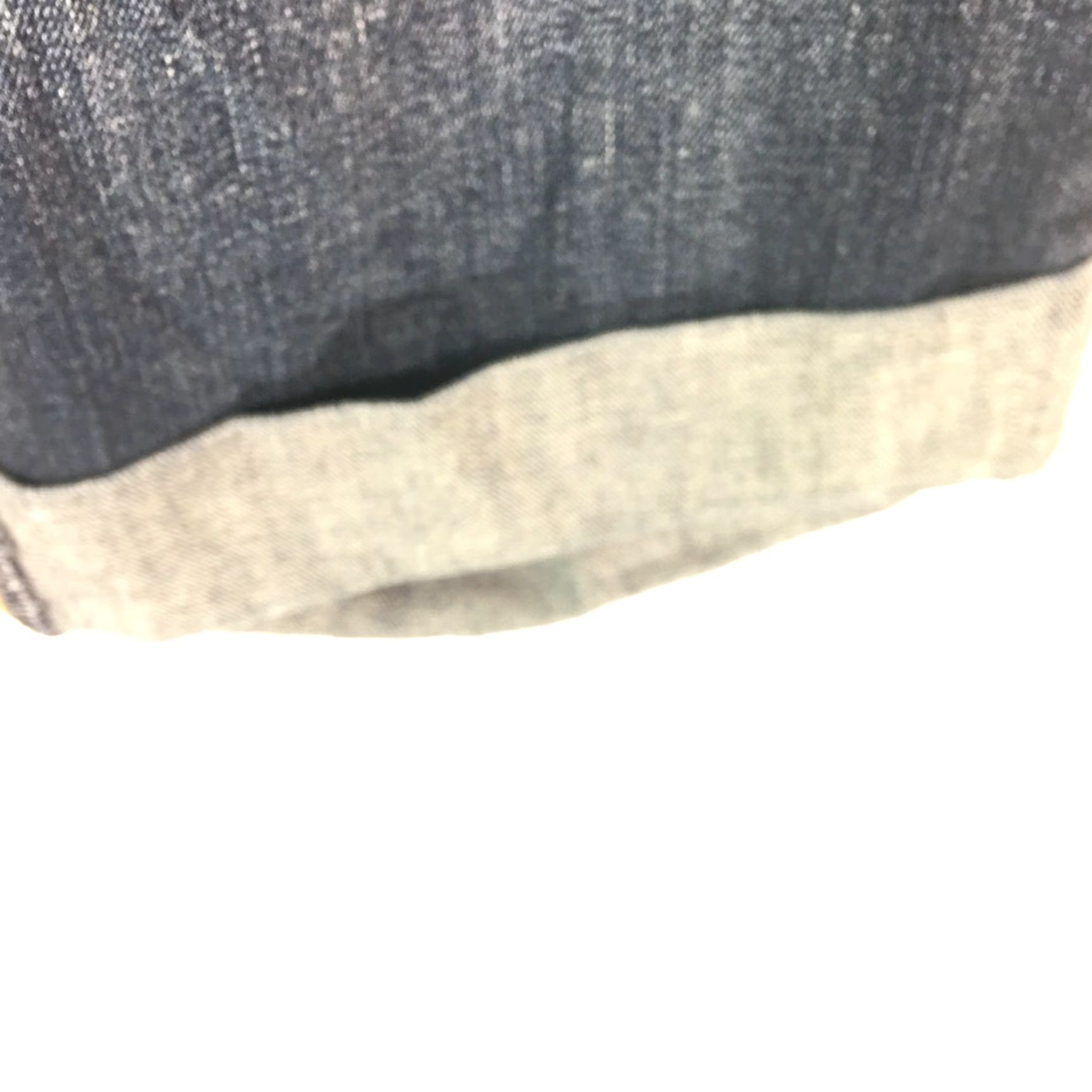Vintage VINTAGE Lane Bryant Womens Cropped Cuffed Dark Wash Blue Denim Jeans Size 18P 40x19 Womens Size 40" / US 18 - 7 Thumbnail