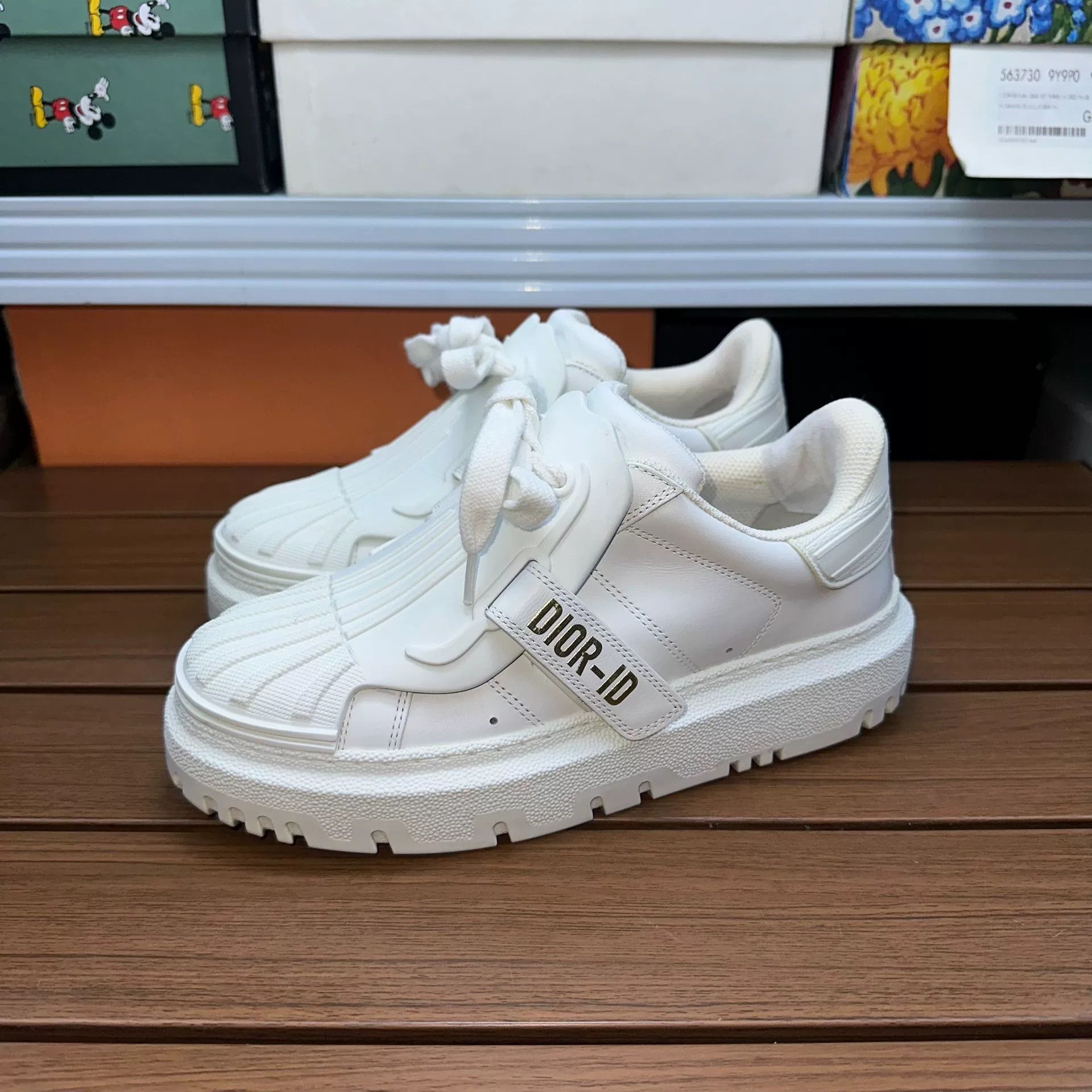 Dior Dior White Lowtop Sneakers it_34-5 Women Size US 4.5 / IT 34.5 - 1 Thumbnail