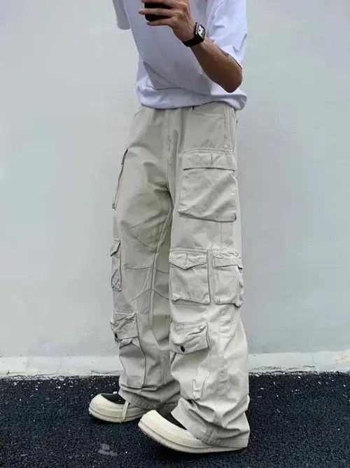 Other Unisex Loose Casual Spring Cargo pants Size US 36 / EU 52 - 3 Thumbnail