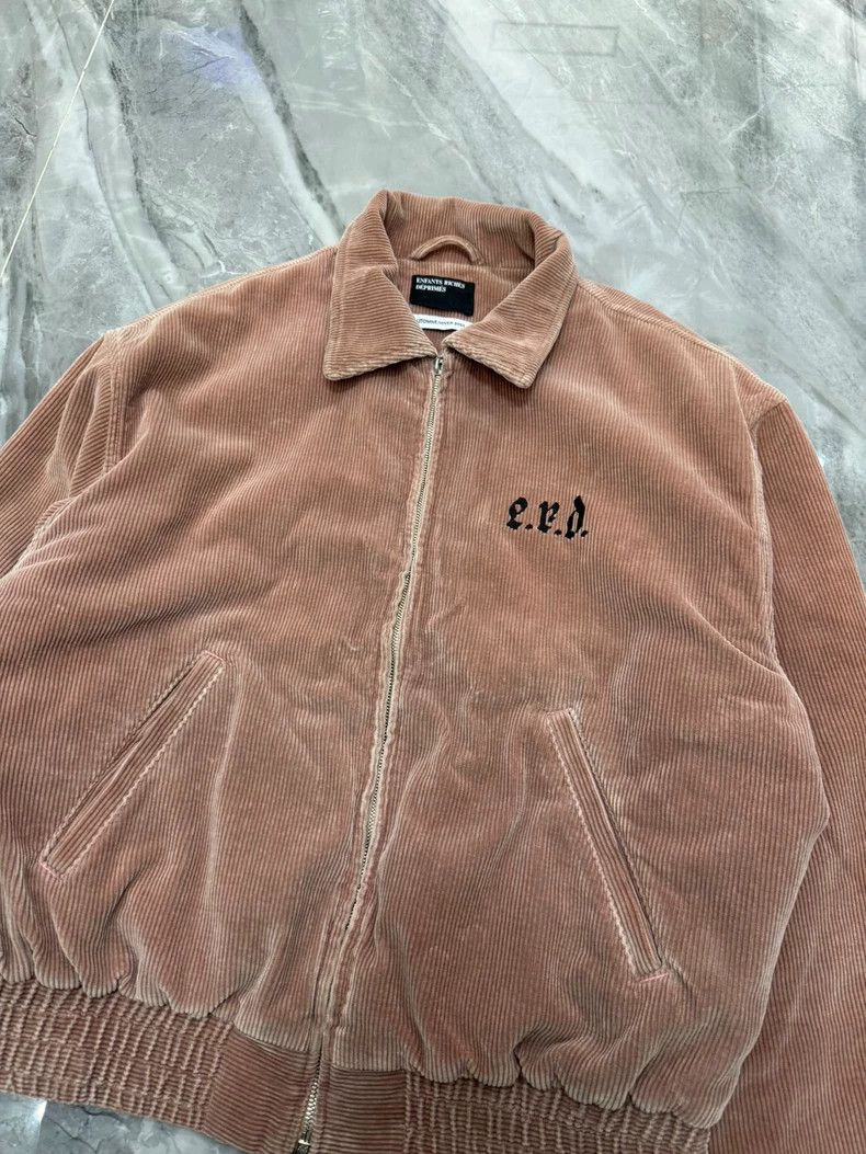 Enfants Riches Deprimes Enfants Riches Déprimés 24FW lotus pink velvet embroidered Size US XL / EU 56 / 4 - 2 Thumbnail