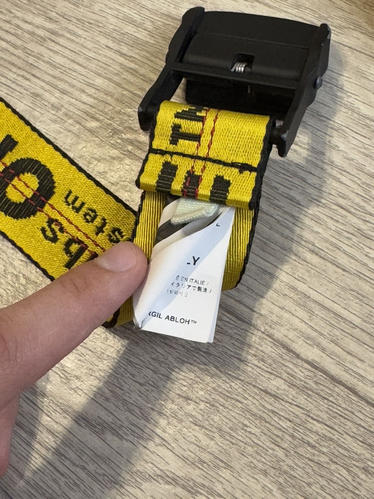 Off-White 🔷Off-White Industrial Belt🔷 Size ONE SIZE - 6 Thumbnail