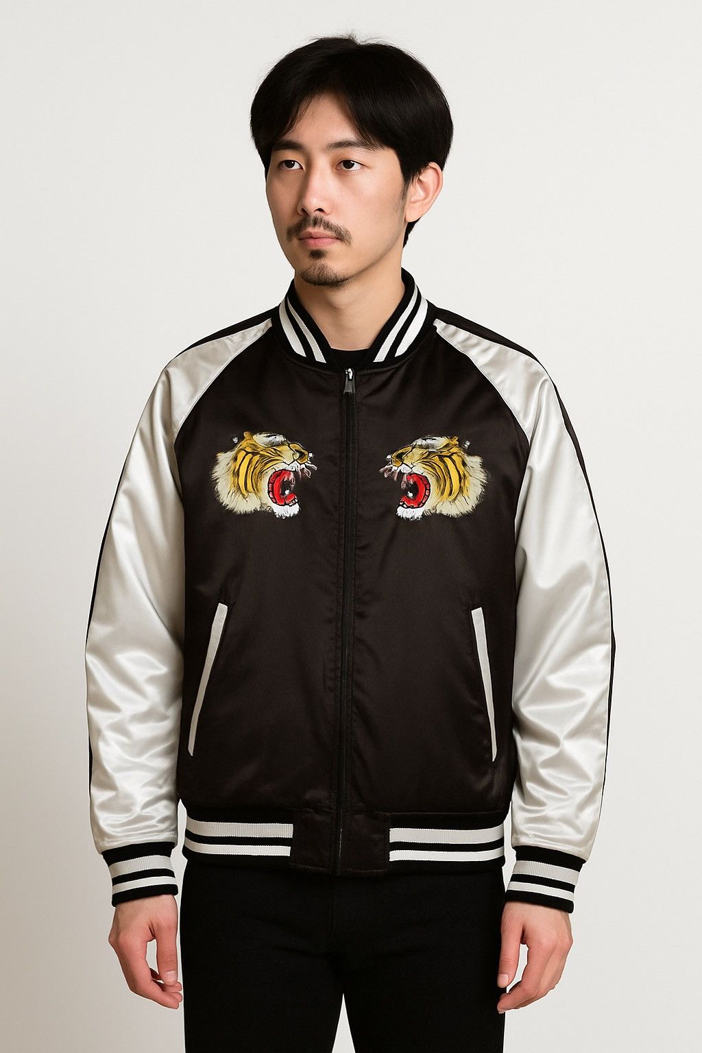Japanese Brand Japanese Brand Spinns Embroidery’s Tiger Sukajan Jacket Size US M / EU 48-50 / 2 - 1 Thumbnail