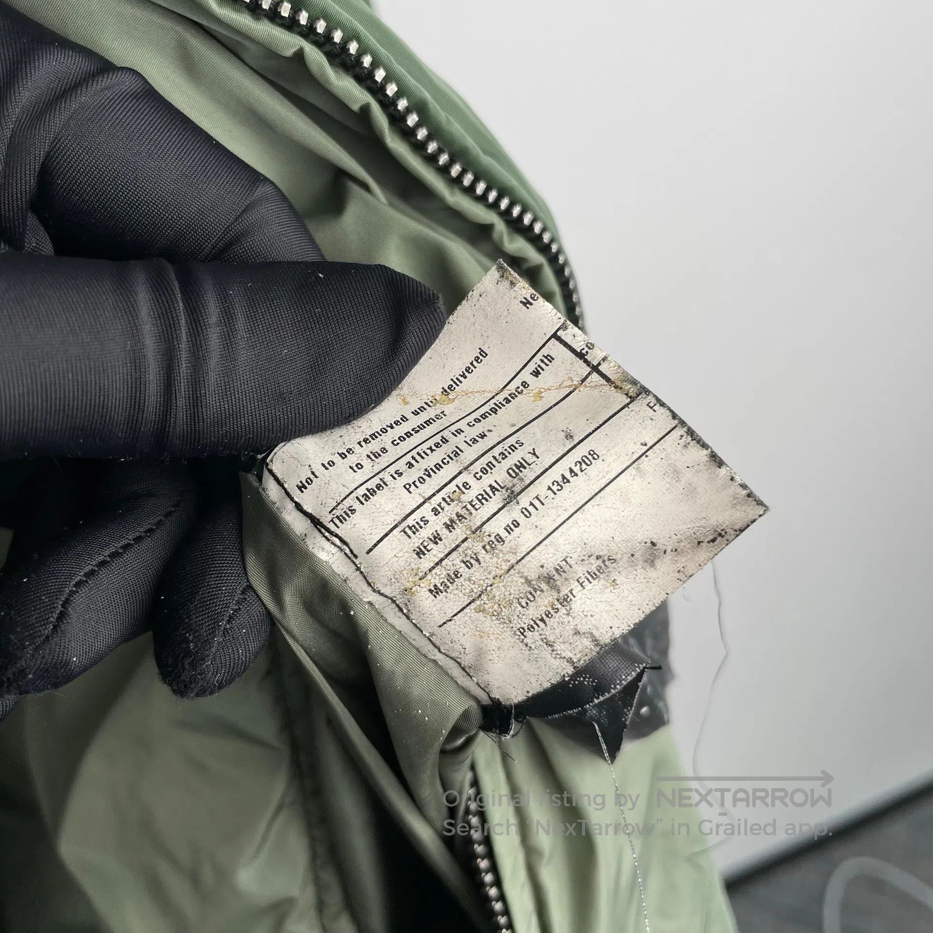 Prada Prada Green men's reversible down and cotton padded coat s Size US S / EU 44-46 / 1 - 7 Thumbnail