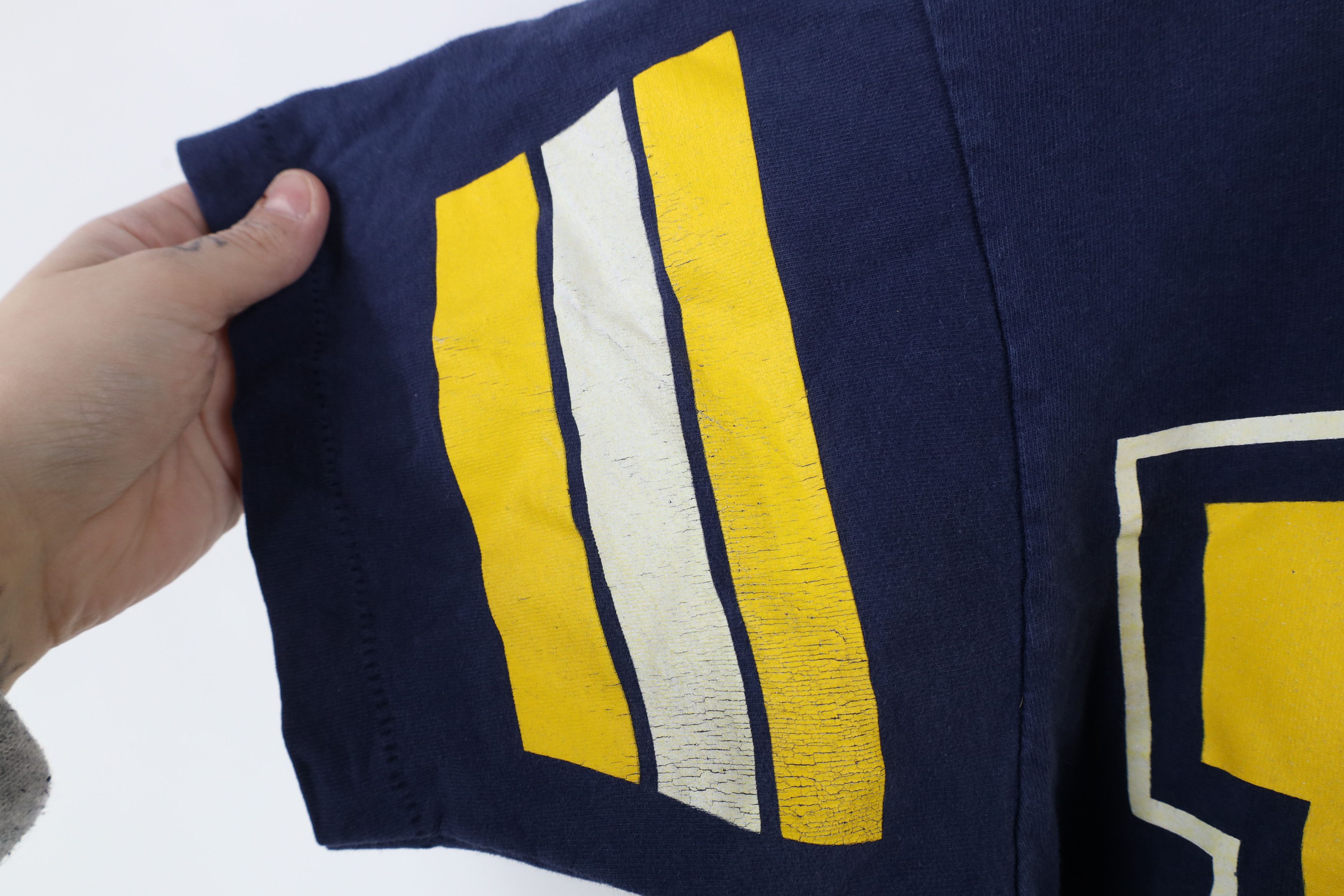 Vintage Vintage 90s Over Print University of Michigan T-Shirt USA Size US L / EU 52-54 / 3 - 10 Thumbnail