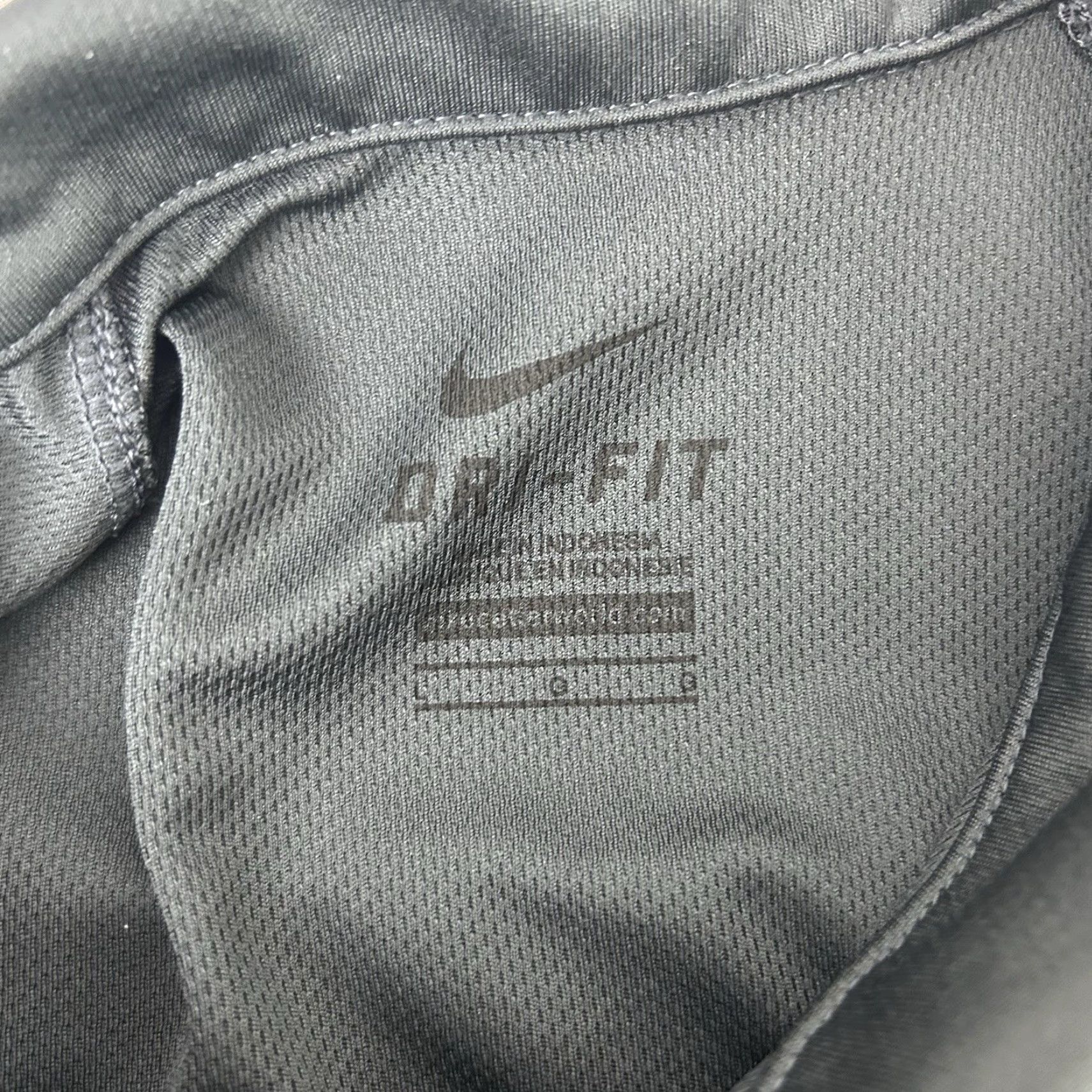Nike Nike Golf Polo Shirt Mens L Gray White Swoosh 658085-061 Dri-Fit Team Gameday Training Short Sleeve Regular Shirt Polo Size US L / EU 52-54 / 3 - 4 Thumbnail