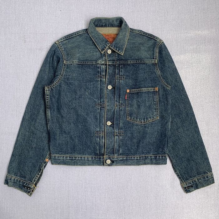 Vintage Vintage LEvi's 506 type 1 Big E trucker jacket selvedge | Grailed