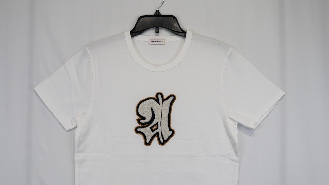 Alexander McQueen o1rshd1 T-Shirt in White Size US XS / EU 42 / 0 - 7 Thumbnail