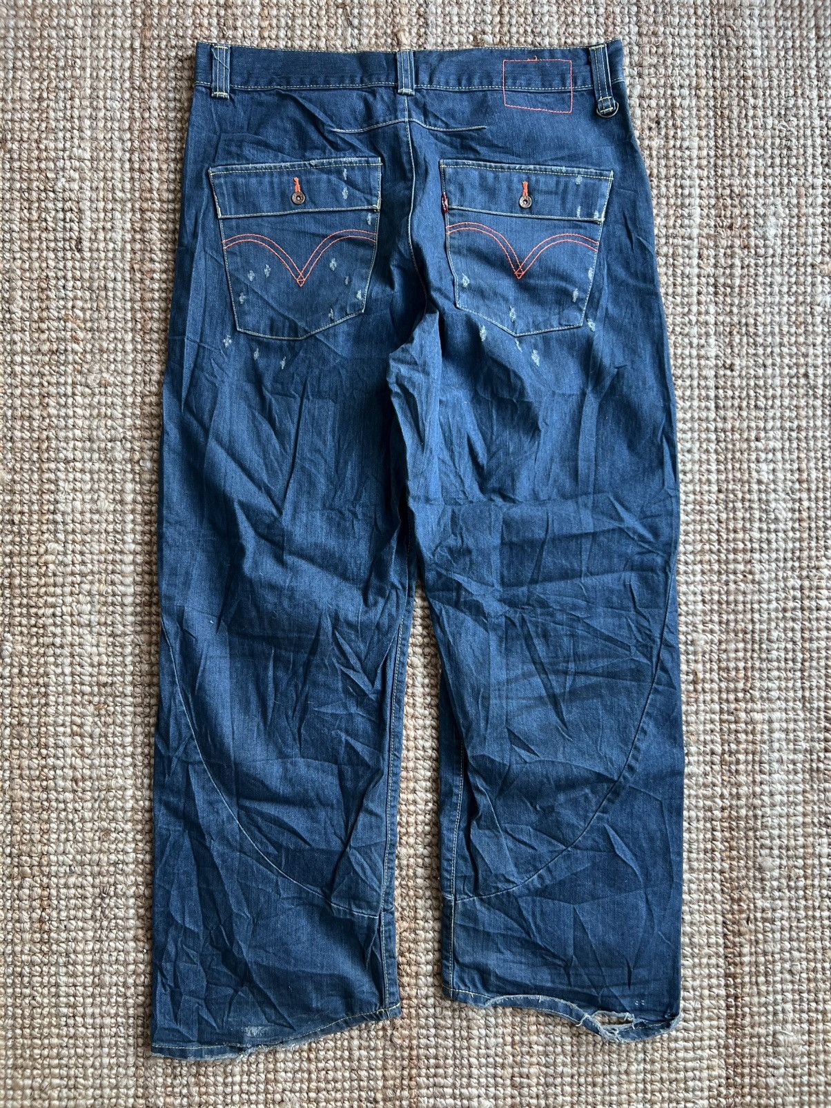 Levi's Levis Engineered Twisted Jeans Tag W34 Actual 35x28.5 Size US 34 / EU 50 - 5 Thumbnail