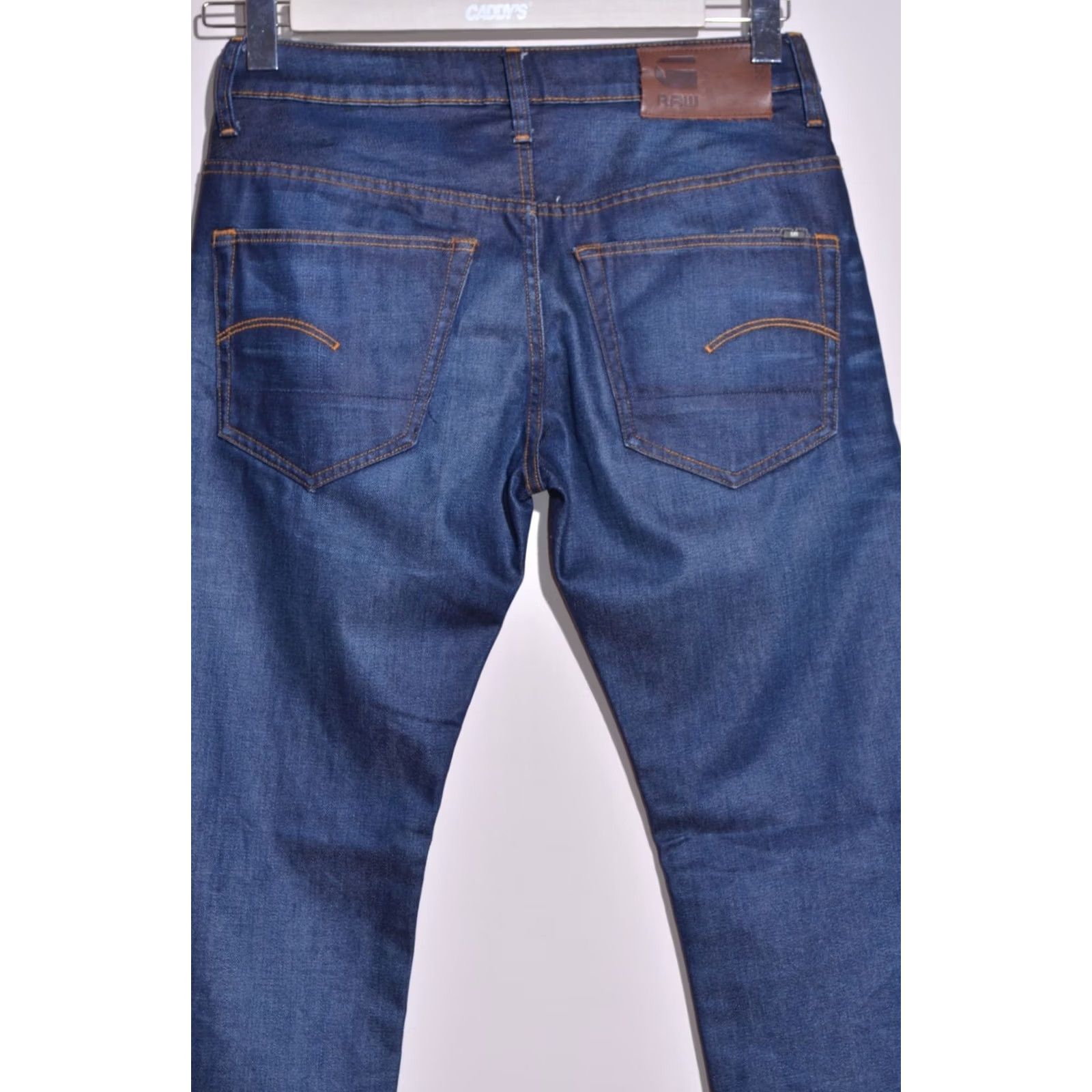 G-Star G-Star Jeans Men Blue Regular Straight 30x32 Denim 3301 Brand 30 Inseam 32in W30 L32 Color Blue Tightening? Size US 30 / EU 46 - 4 Thumbnail