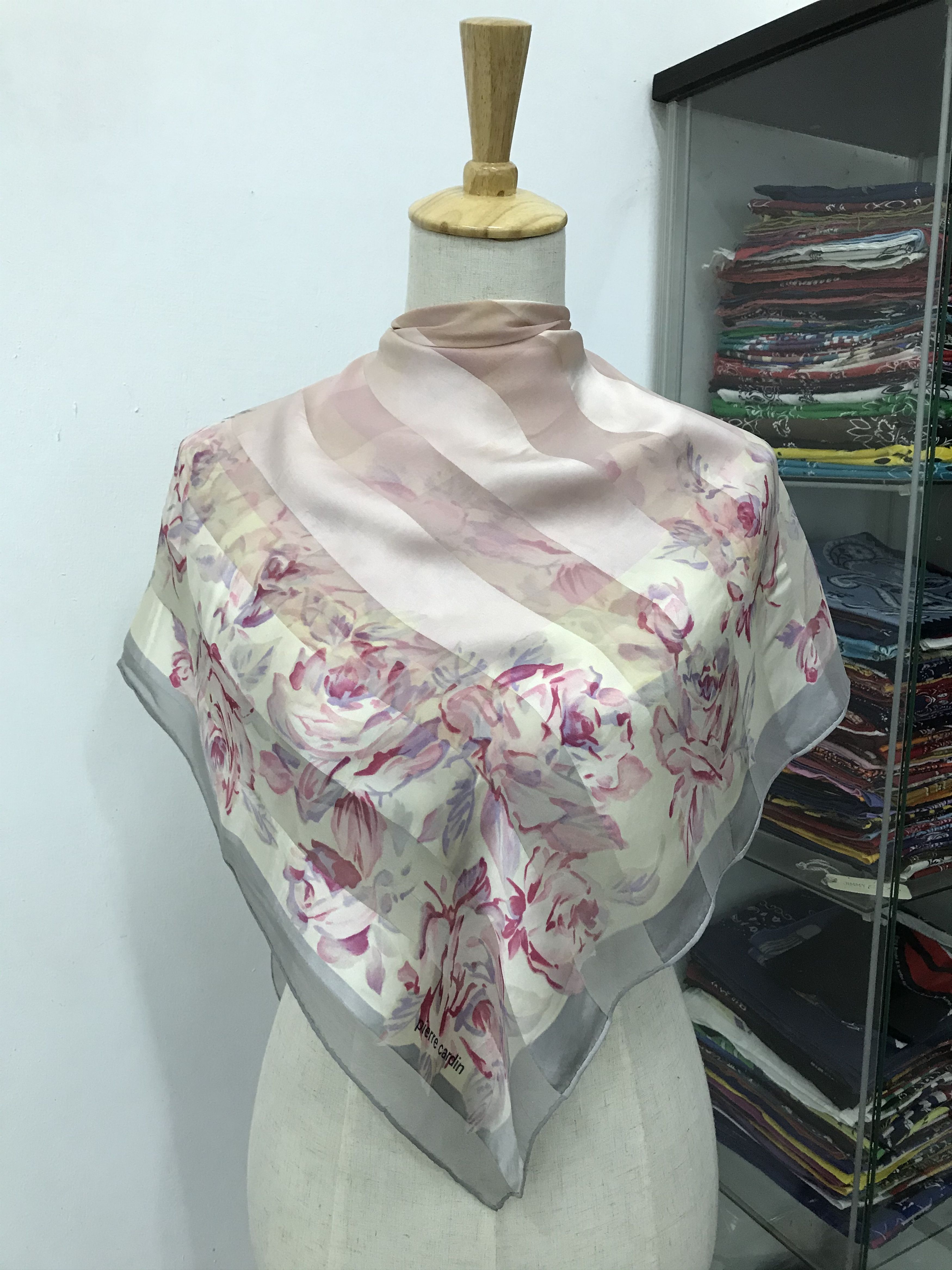 Pierre Cardin Vintage Pierre Cardin Silk Scarf Size ONE SIZE - 1 Thumbnail