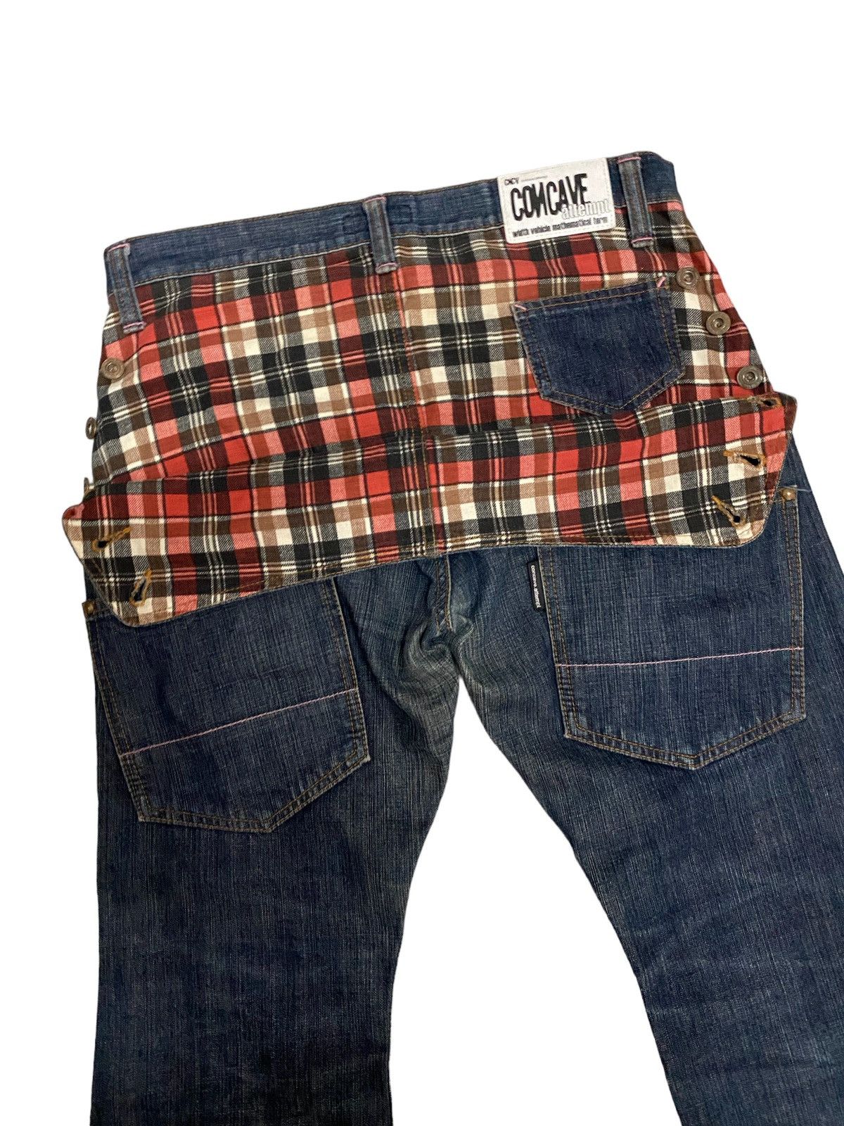Japanese Brand × Vintage Offer‼️Vintage CNCV Concave Attempt Japanese Denim Jeans Size US 33 - 1 Thumbnail