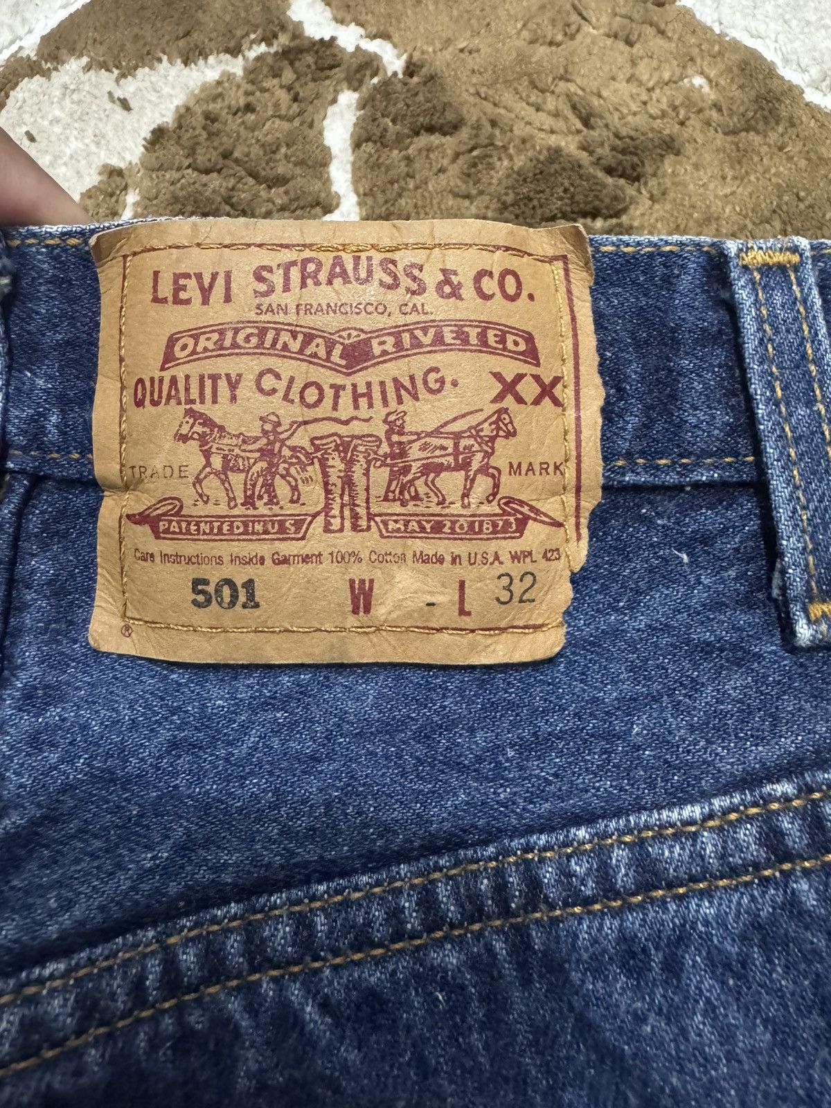 Levi's Levis 501 Made in Usa Size US 40 / EU 56 - 8 Thumbnail