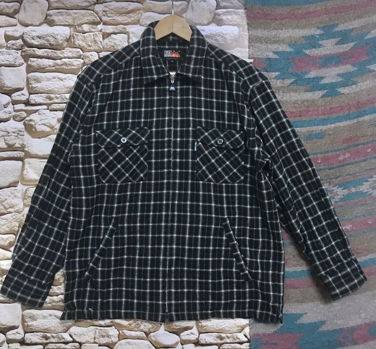 First MFG Co. First Down Flannel Zipper 4 Pocket Size US M / EU 48-50 / 2 - 1 Thumbnail