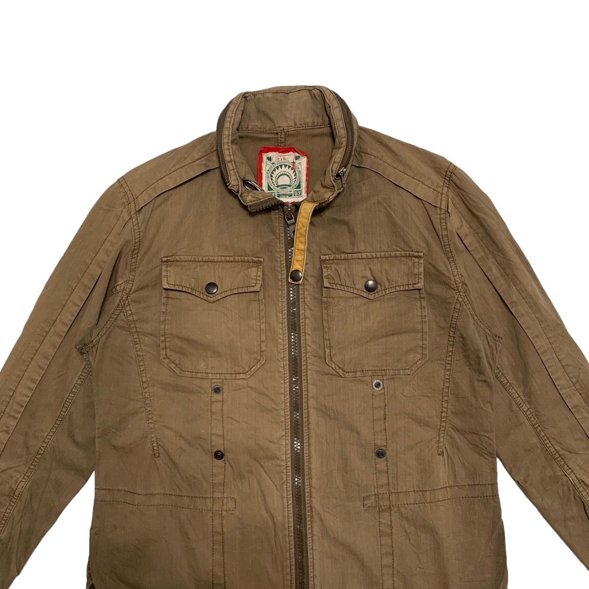 Chevignon Vintage Chevignon Chore Zipper Jacket Size US S / EU 44-46 / 1 - 4 Thumbnail