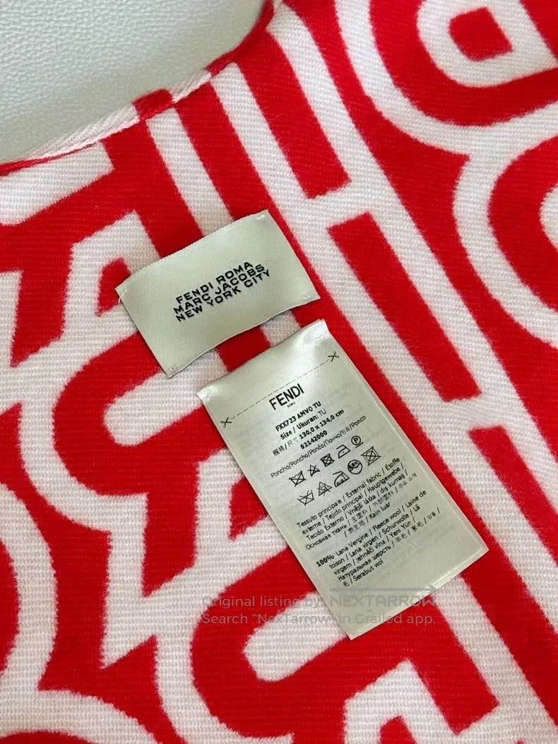 Fendi Fendi size 130*134 cm SS23 Spring Festival Limited Edition Size ONE SIZE - 8 Thumbnail