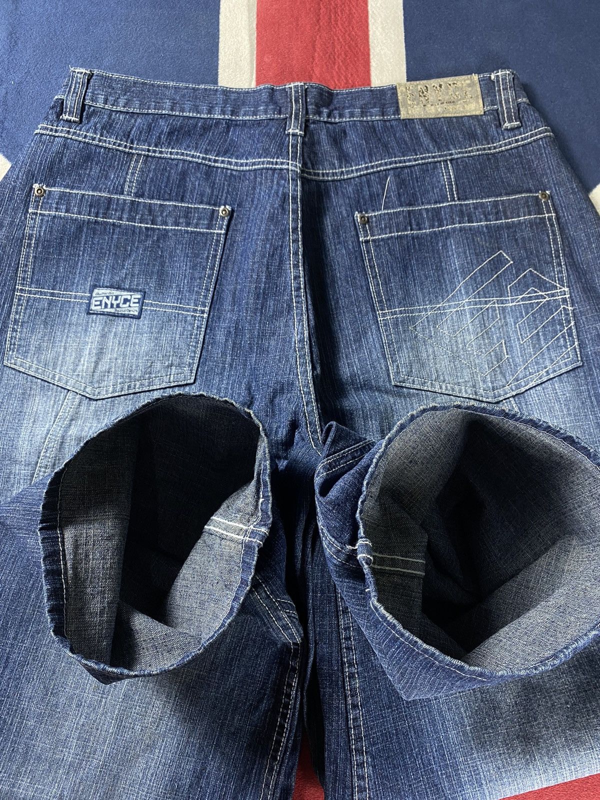 Enyce Enyce Fatigiue Pants Denim HipHop Style Size US 36 / EU 52 - 5 Thumbnail