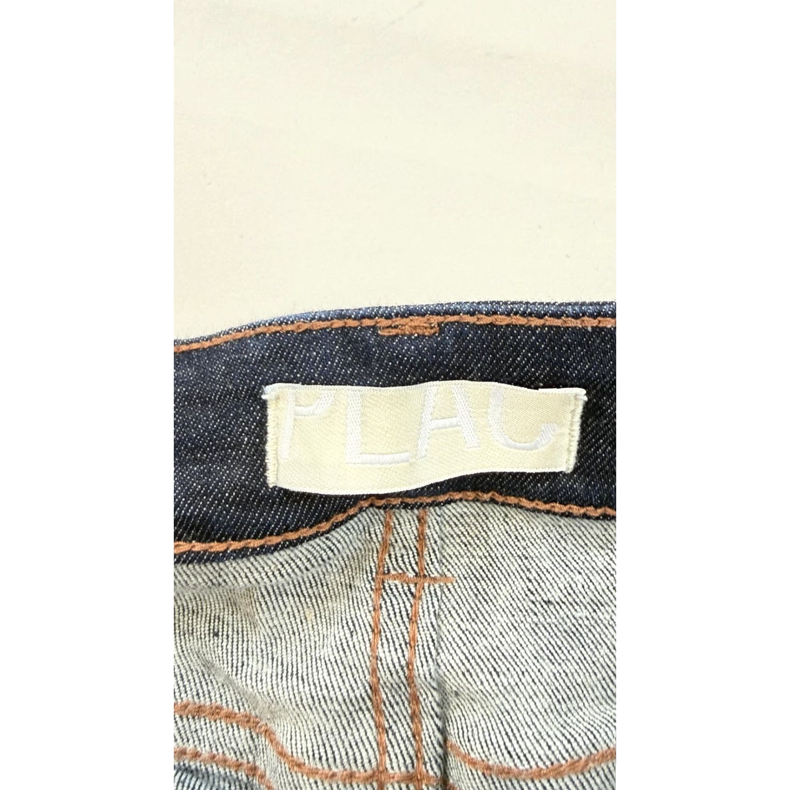 Denime VINTAGE Plac Jeans Womens 27x26 Blue Raw Stretch Denim Cropped Ankle Crop Skinny"} Size 27" / US 4 / IT 40 - 5 Thumbnail