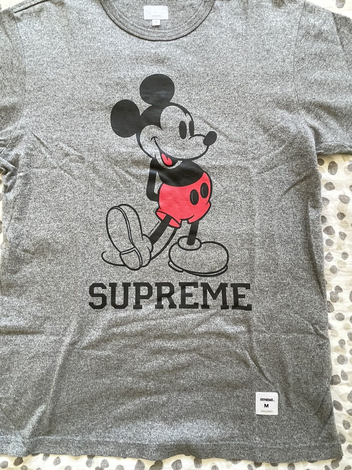 Disney × Supreme Supreme Disney Mickey FW09 gray Med Size US M / EU 48-50 / 2 - 5 Thumbnail