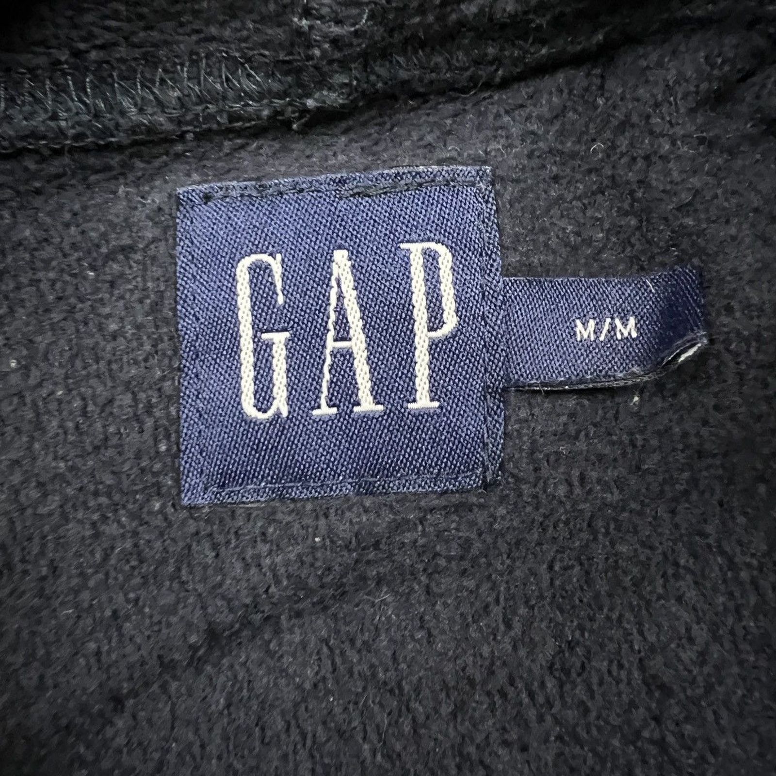 Gap × Vintage Vintage Gap Hoodie Spell Out Pullover 90s Hood Sweatshirt Size US M / EU 48-50 / 2 - 4 Thumbnail
