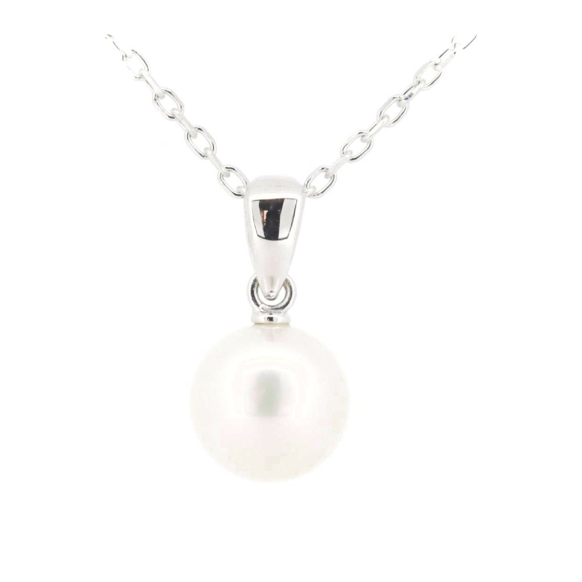 Mikimoto Mikimoto Mikimoto Au750 Pearl Necklace Precious Metal Necklace DUTY FREE for USA Size ONE SIZE - 1 Thumbnail