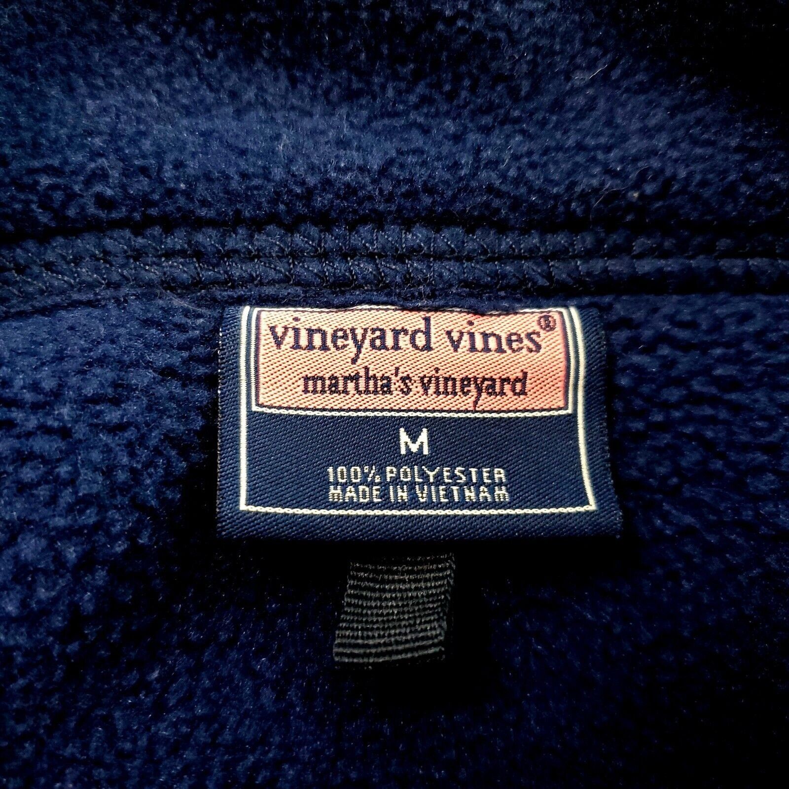Vineyard Vines Vineyard Vines Martha's Vineyard Blue Full Zip Sweater Vest Size US M / EU 48-50 / 2 - 8 Thumbnail