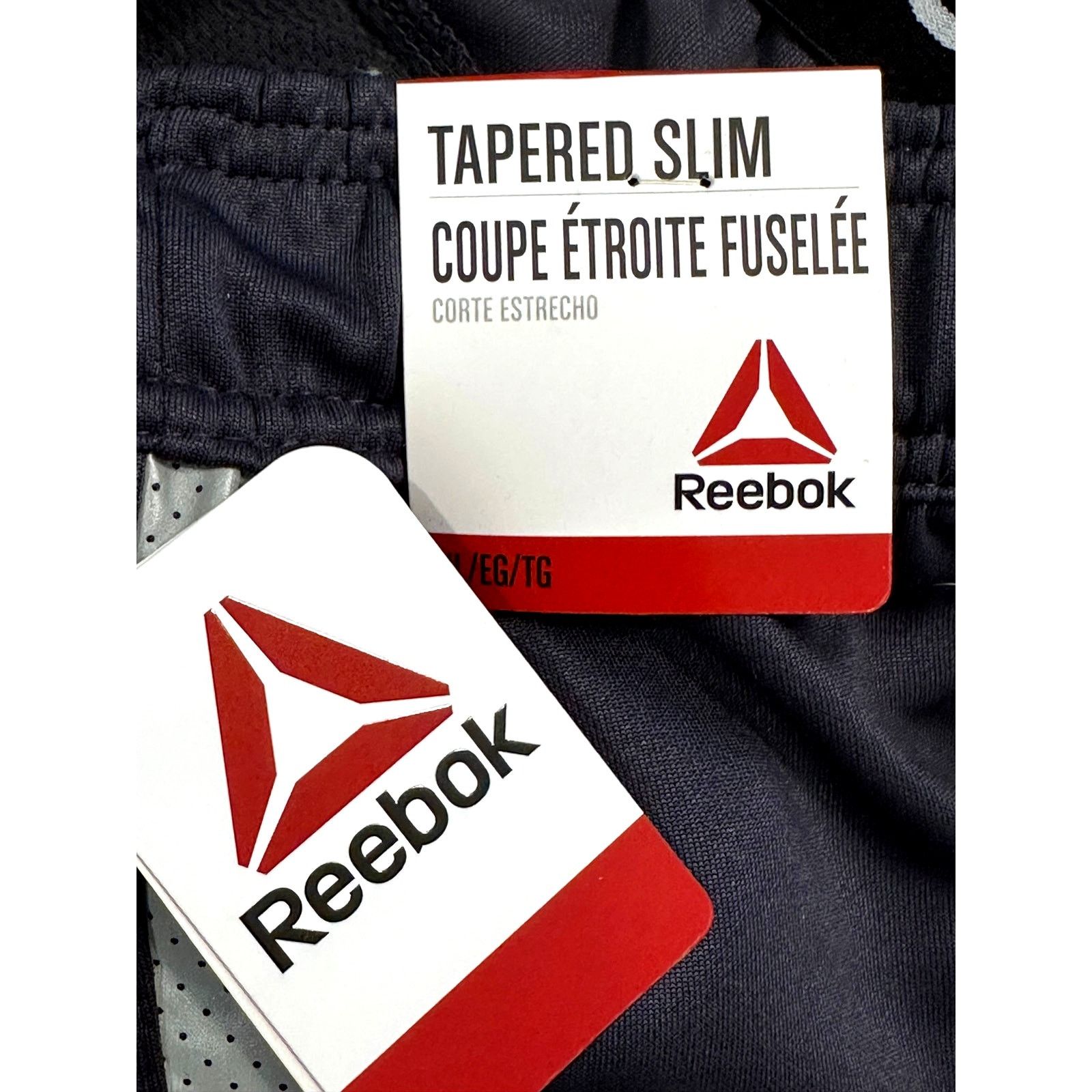 Reebok Reebok Mens Active Interlock Jogger Pants Gray XL Size US 38 / EU 54 - 24 Thumbnail