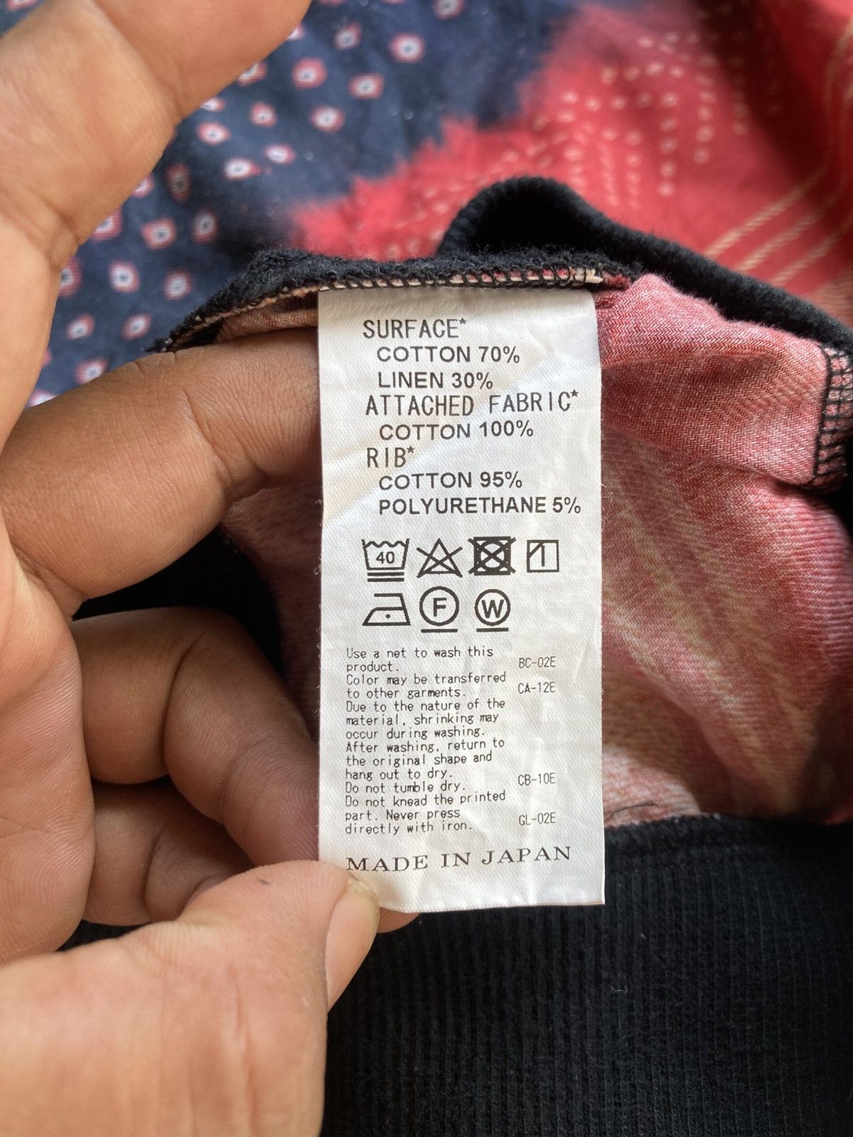 Yoshio Kubo SS18 Yoshiokubo Groundfloor Multi Pattern Sweatshirts Size US L / EU 52-54 / 3 - 11 Thumbnail