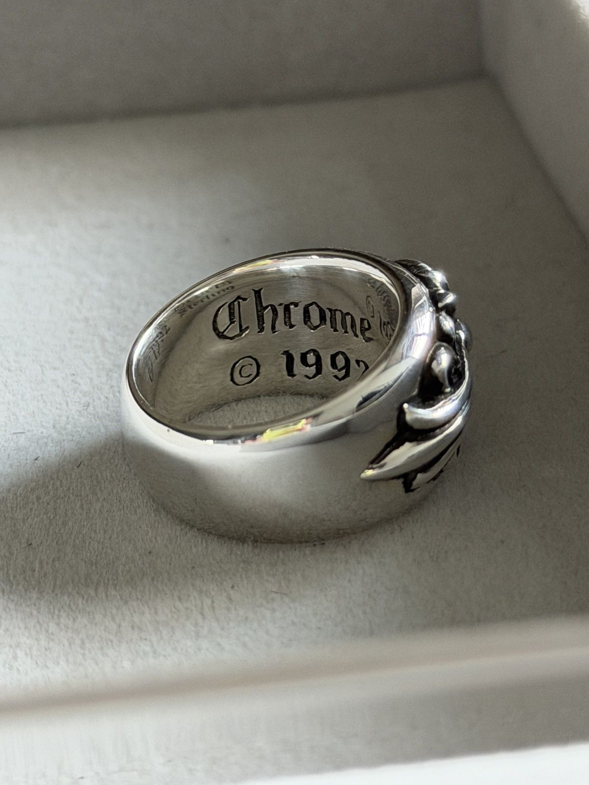 Chrome Hearts Chrome Hearts Floral Cross Ring Size ONE SIZE - 4 Thumbnail