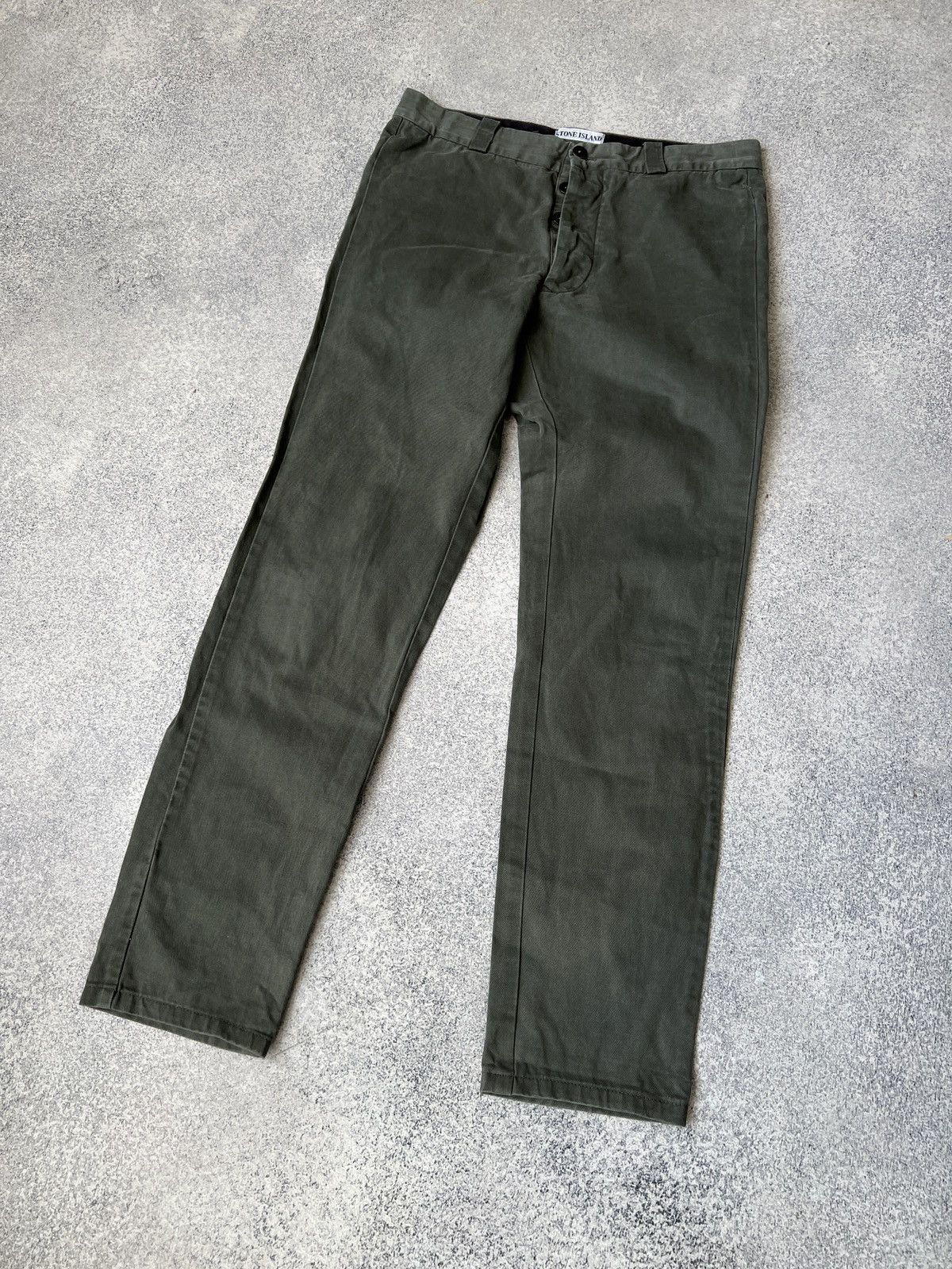 Stone Island × Vintage Vintage Stone Island Chino pants 50 size (It) Size US 33 - 4 Thumbnail