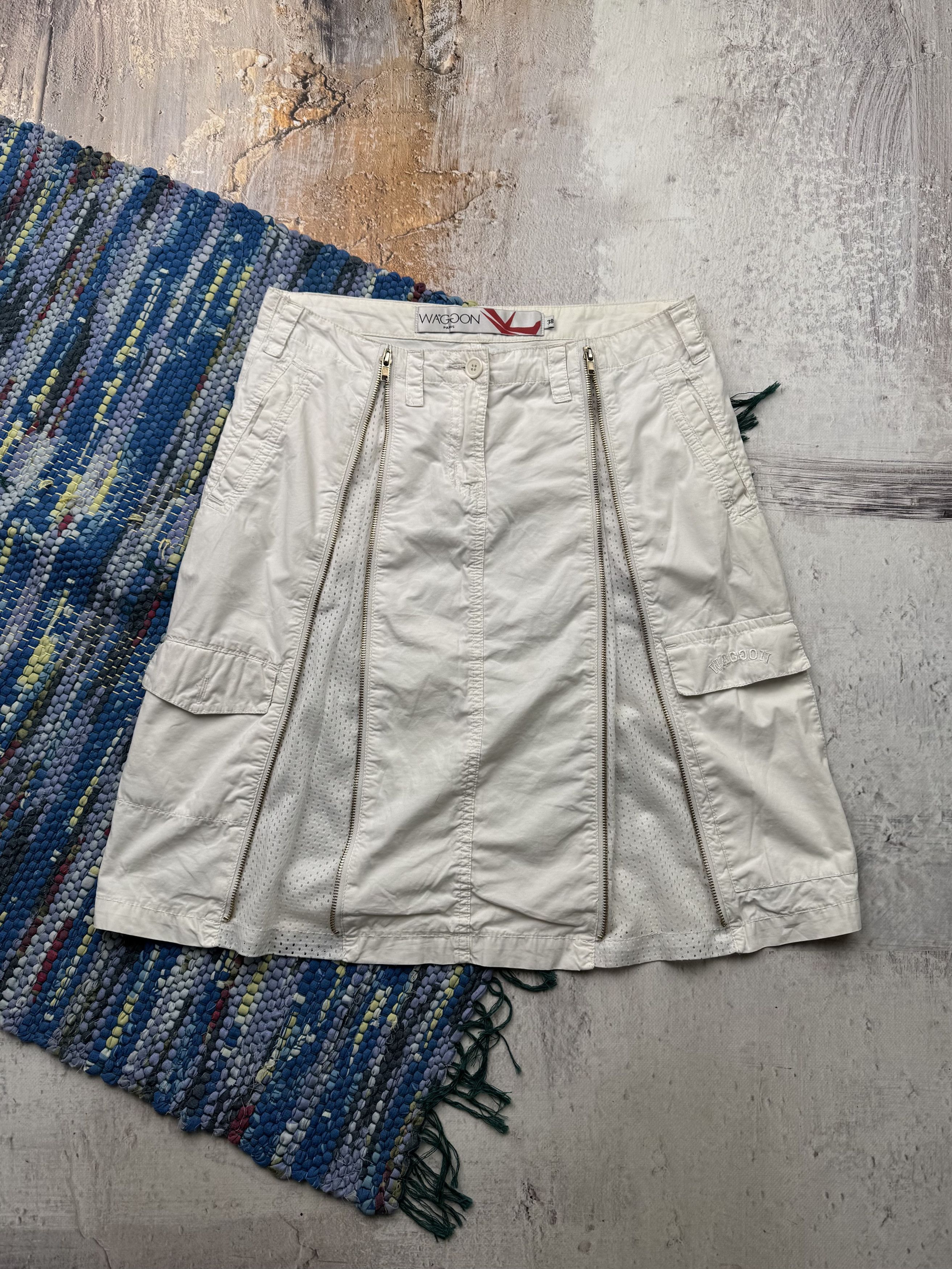 Vintage Vintage Flare Skirt With Zipper A584(171) Size 30" / US 8 / IT 44 - 1 Thumbnail