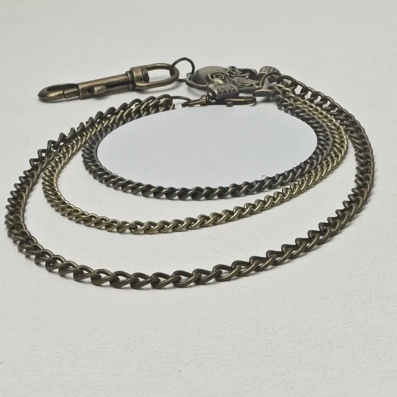 Jewelry Ghost Head Skull Metal Pants Chain Jeans Size ONE SIZE - 2 Thumbnail