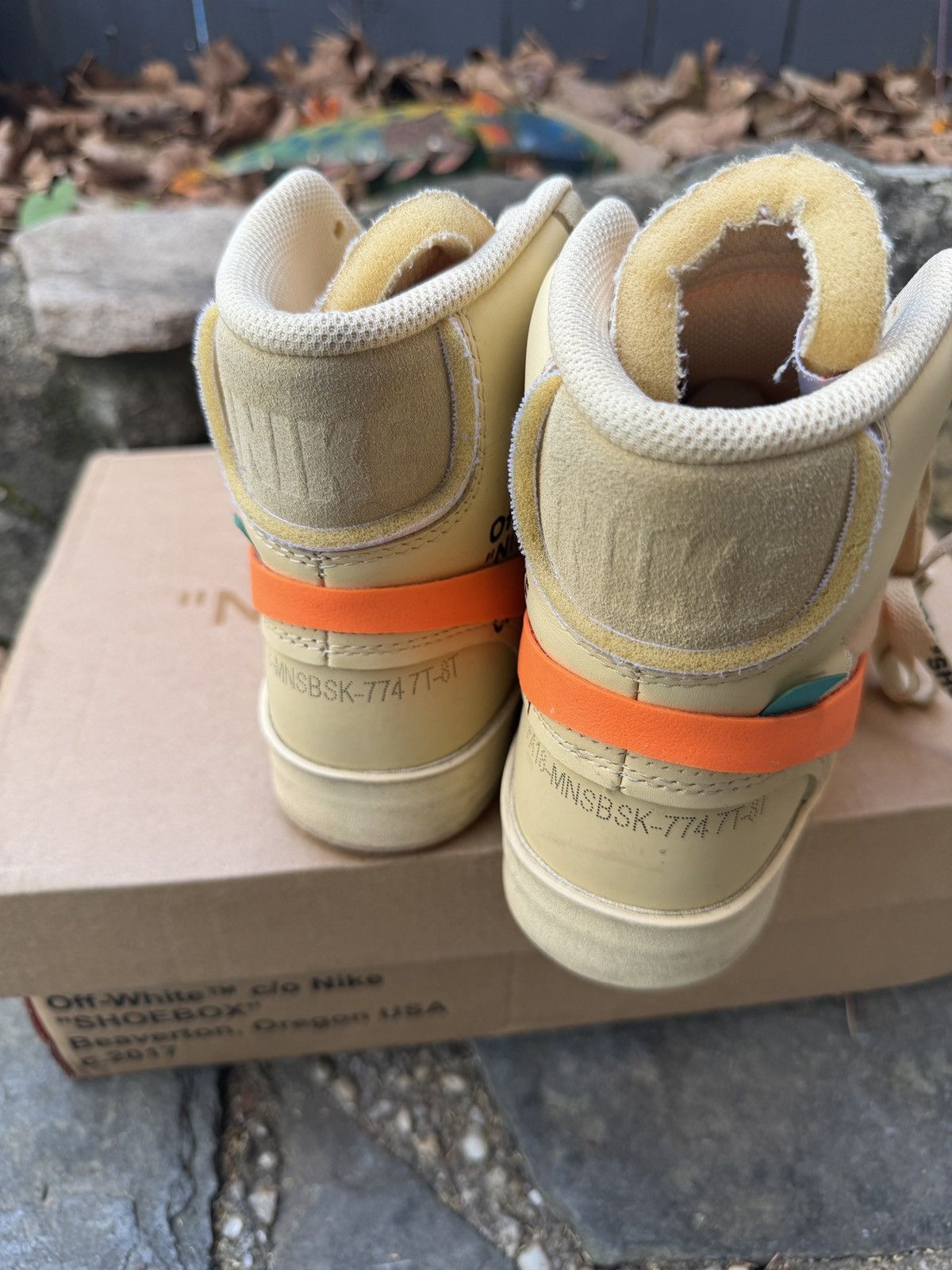 Nike × Off-White Nike x Off-White: Nike Blazer Mid “All Hallows Eve” sz 8.5 Size US 8.5 / EU 41-42 - 6 Thumbnail