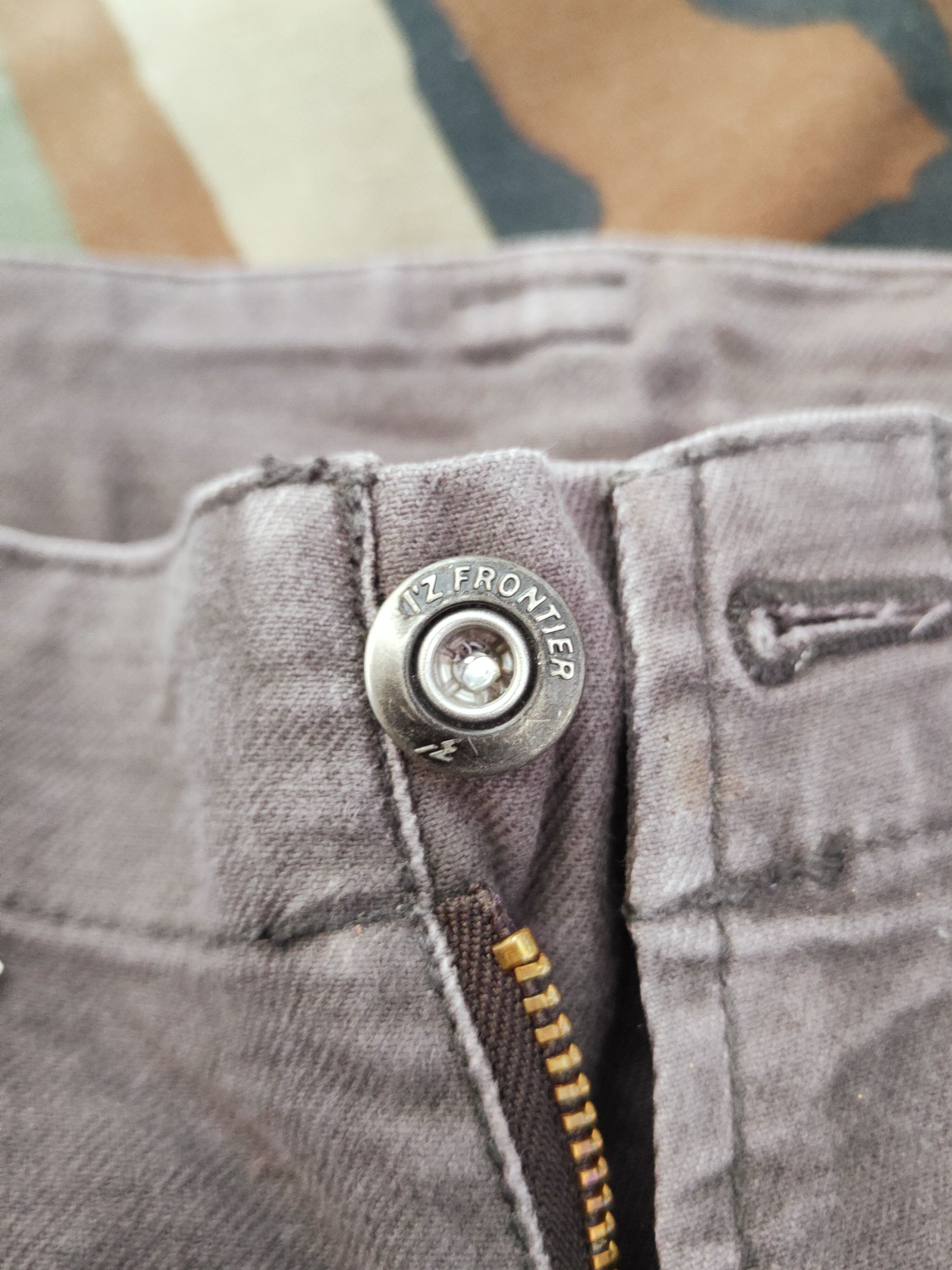 Japanese Brand I'z Frontier Gray Faded Multipocket Cargo Pants #W092 Size US 32 / EU 48 - 15 Thumbnail